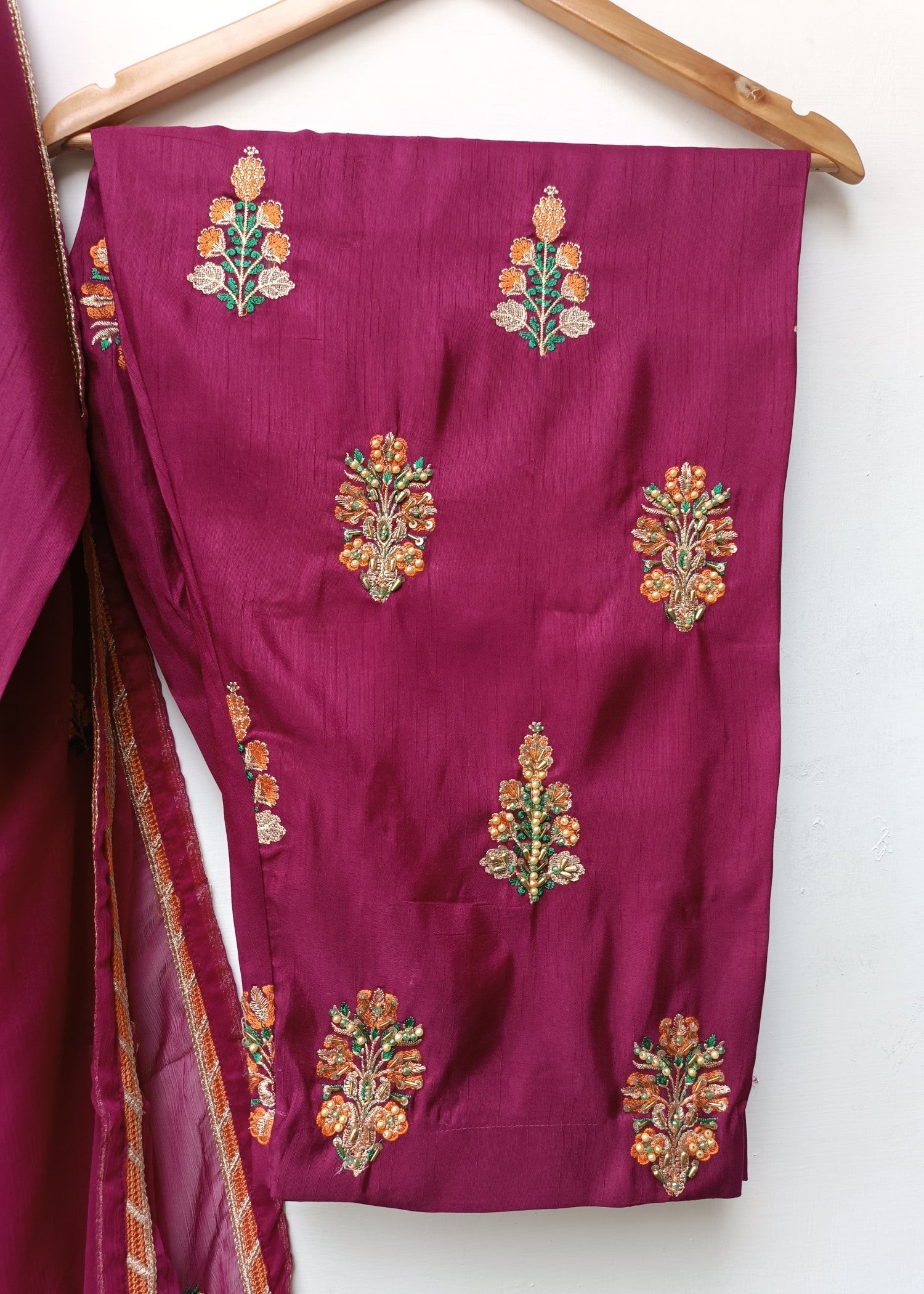 Lubana Store DHOLAK 2 GARNET Women 3pcs