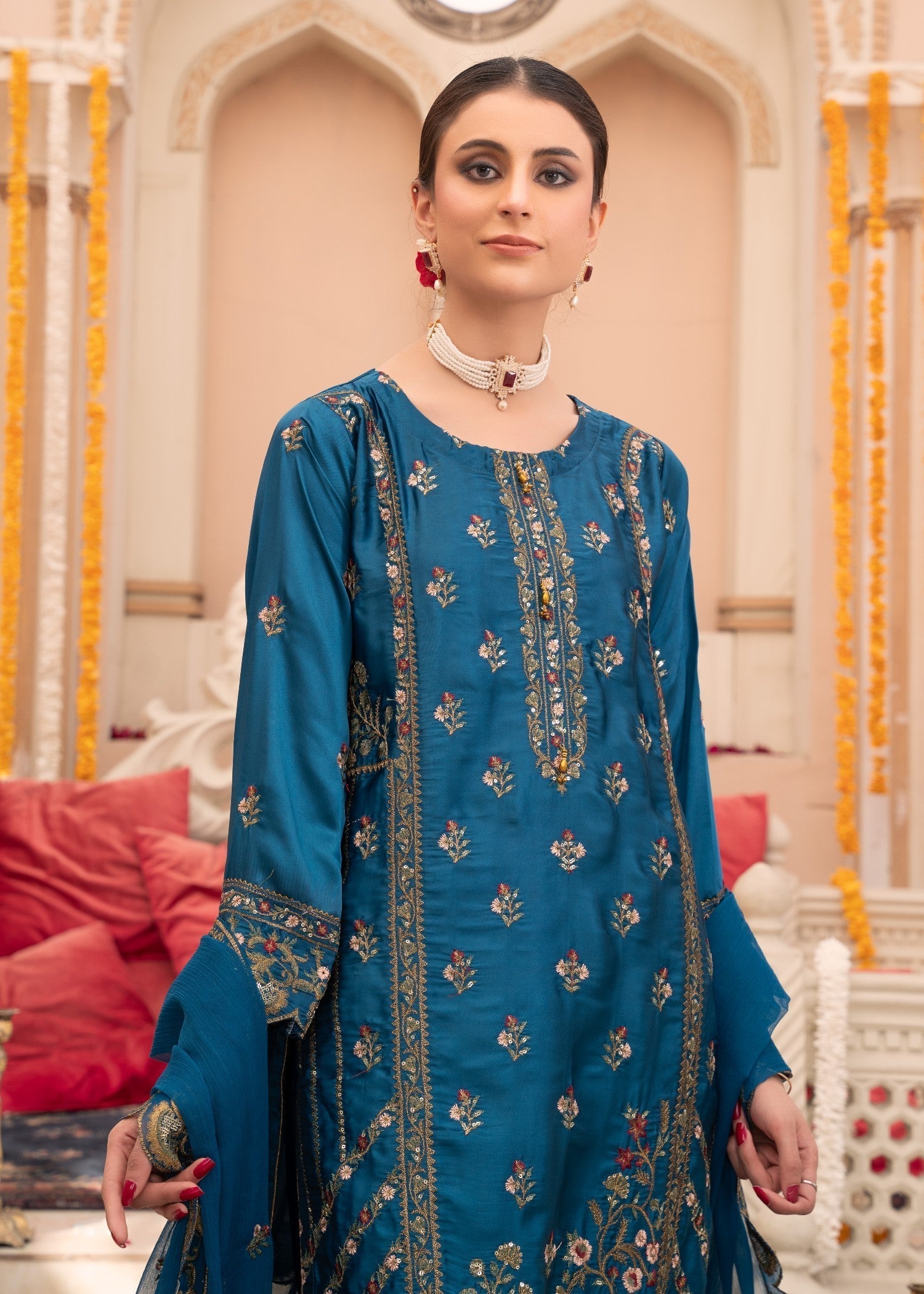 Rangoon Clothing Gulrang Peacock Women 3pcs