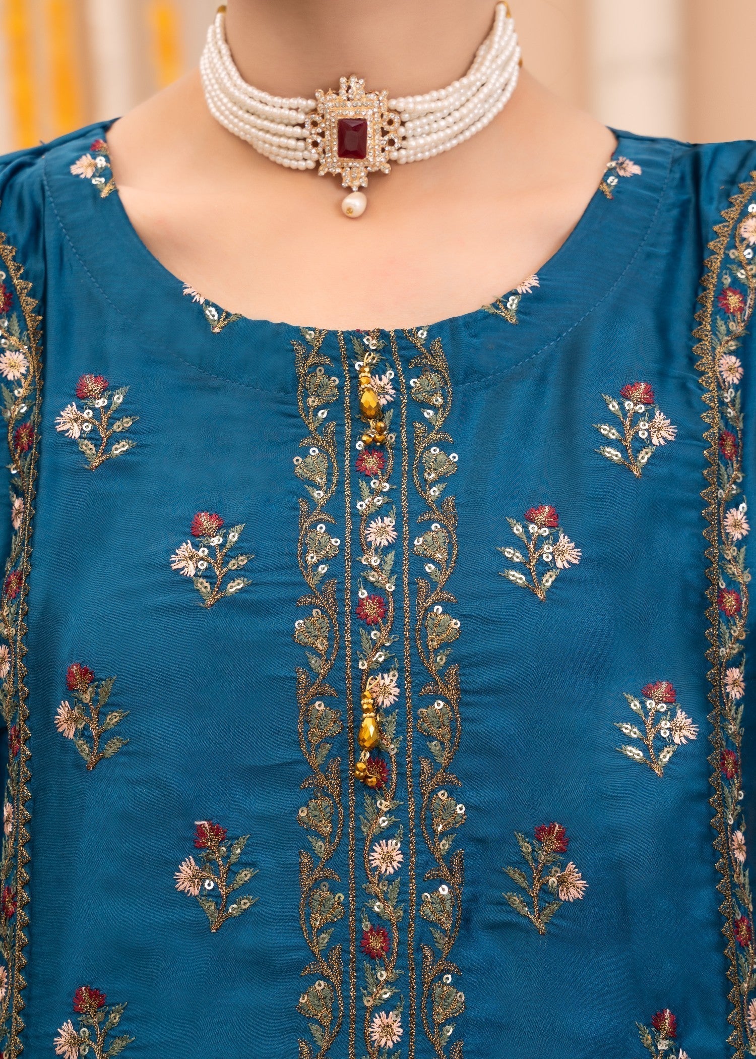 Rangoon Clothing Gulrang Peacock Women 3pcs