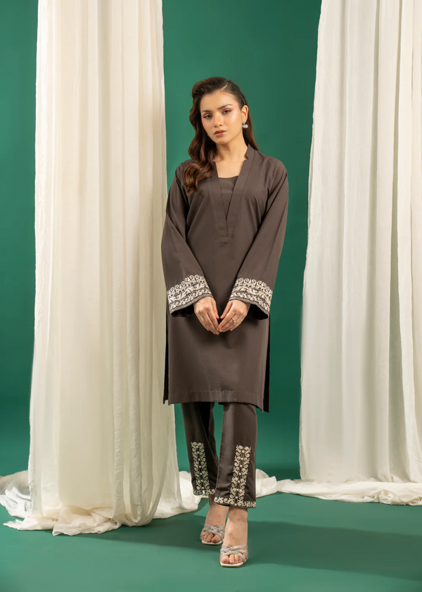 Zouj MOCHA EMBROIDERED SET Women 2pcs