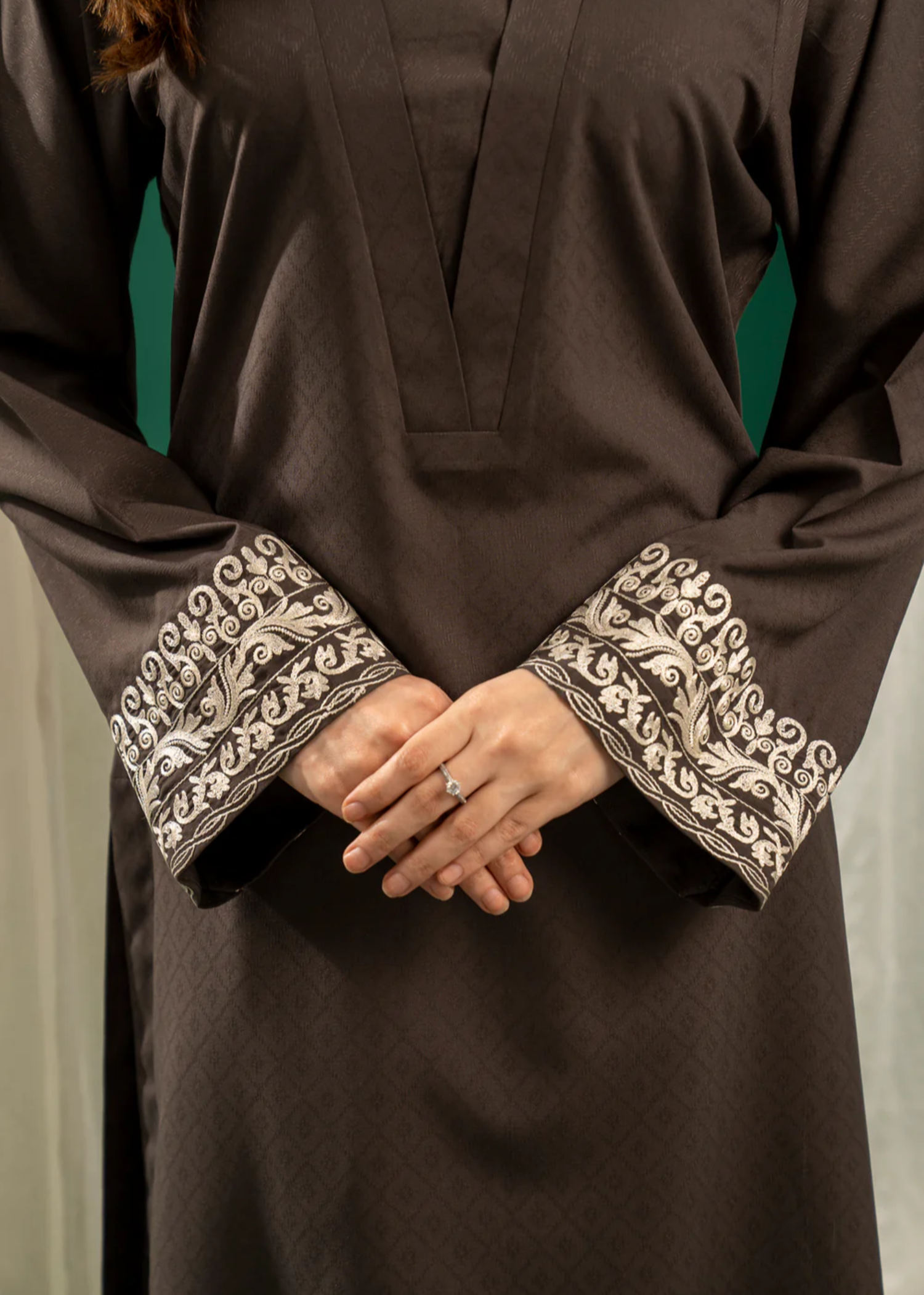 Zouj MOCHA EMBROIDERED SET Women 2pcs