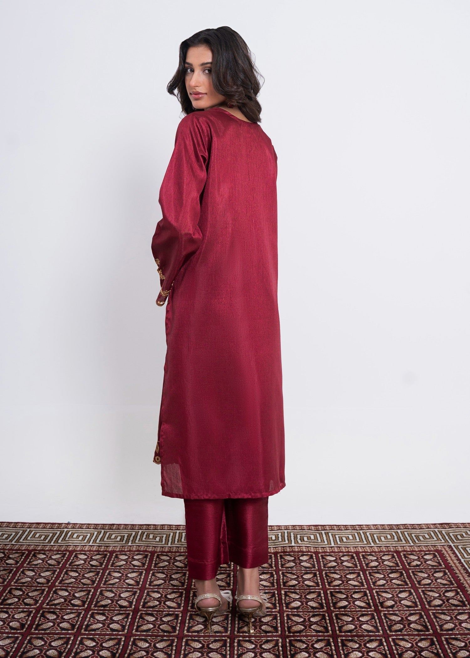 Eve Admire Maroon Women 3pcs