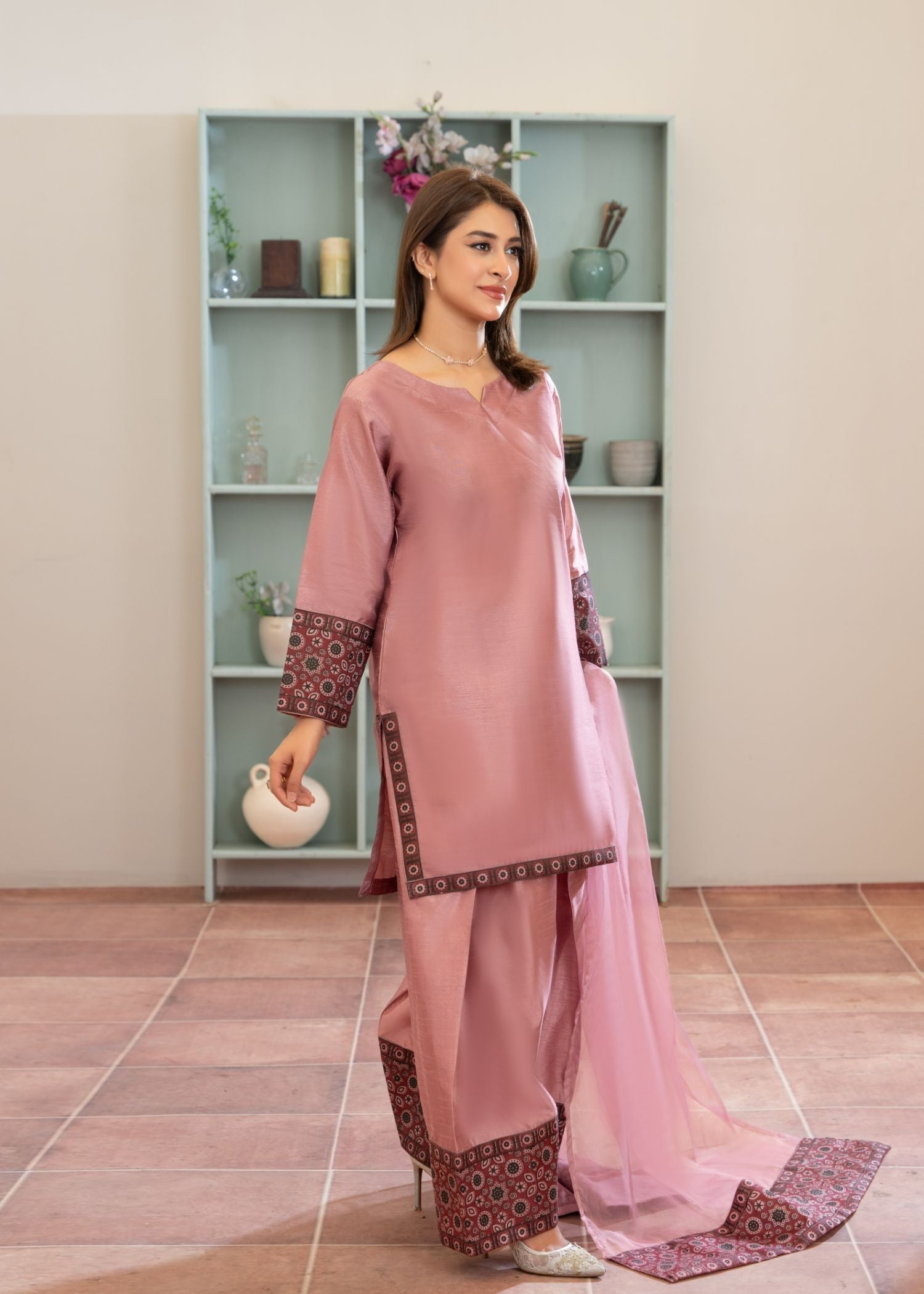 Momin Online Farshi Shalwar 525A Women 3pcs