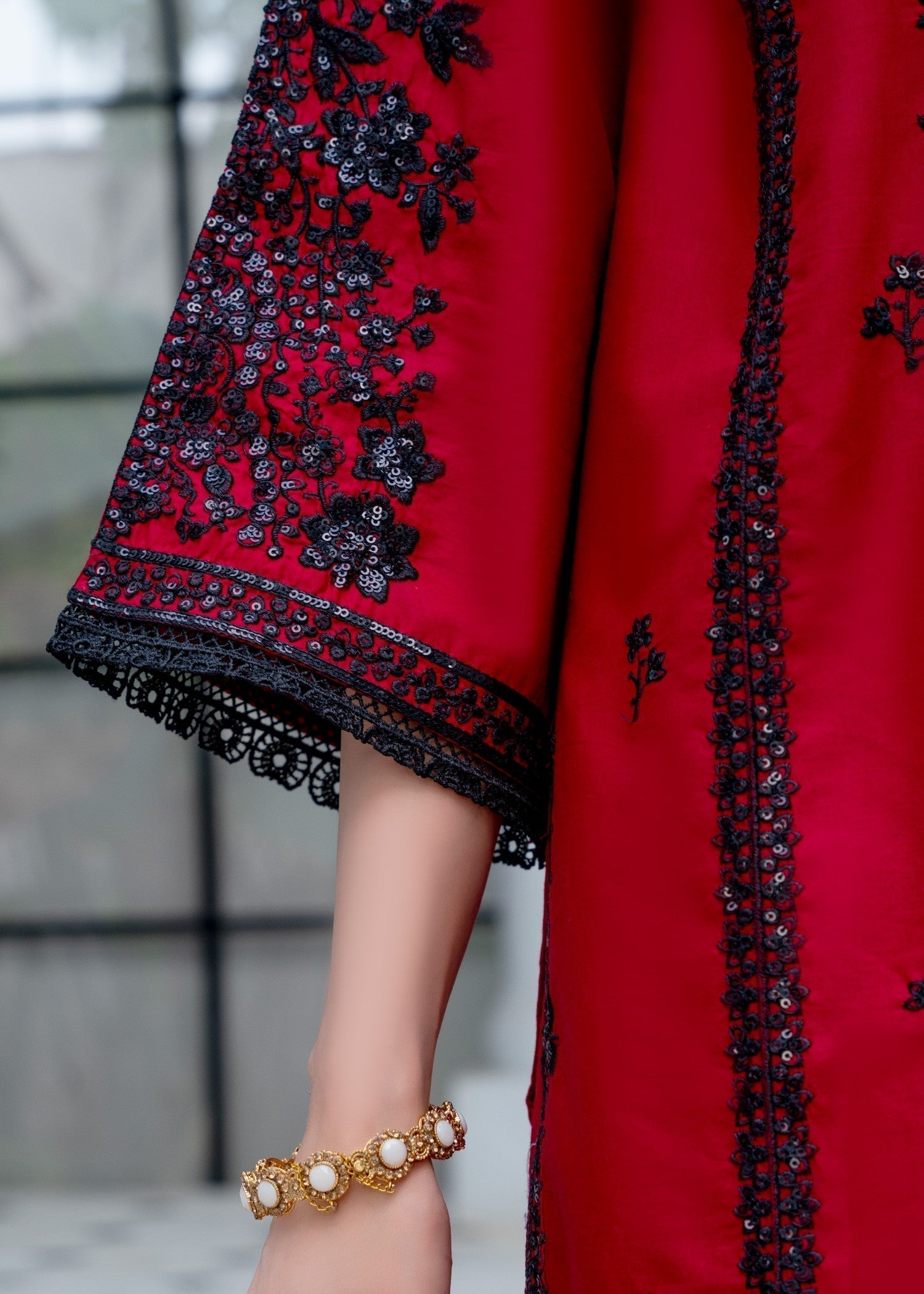 Rangoon Clothing Zebunisa Reddish Women 3pcs