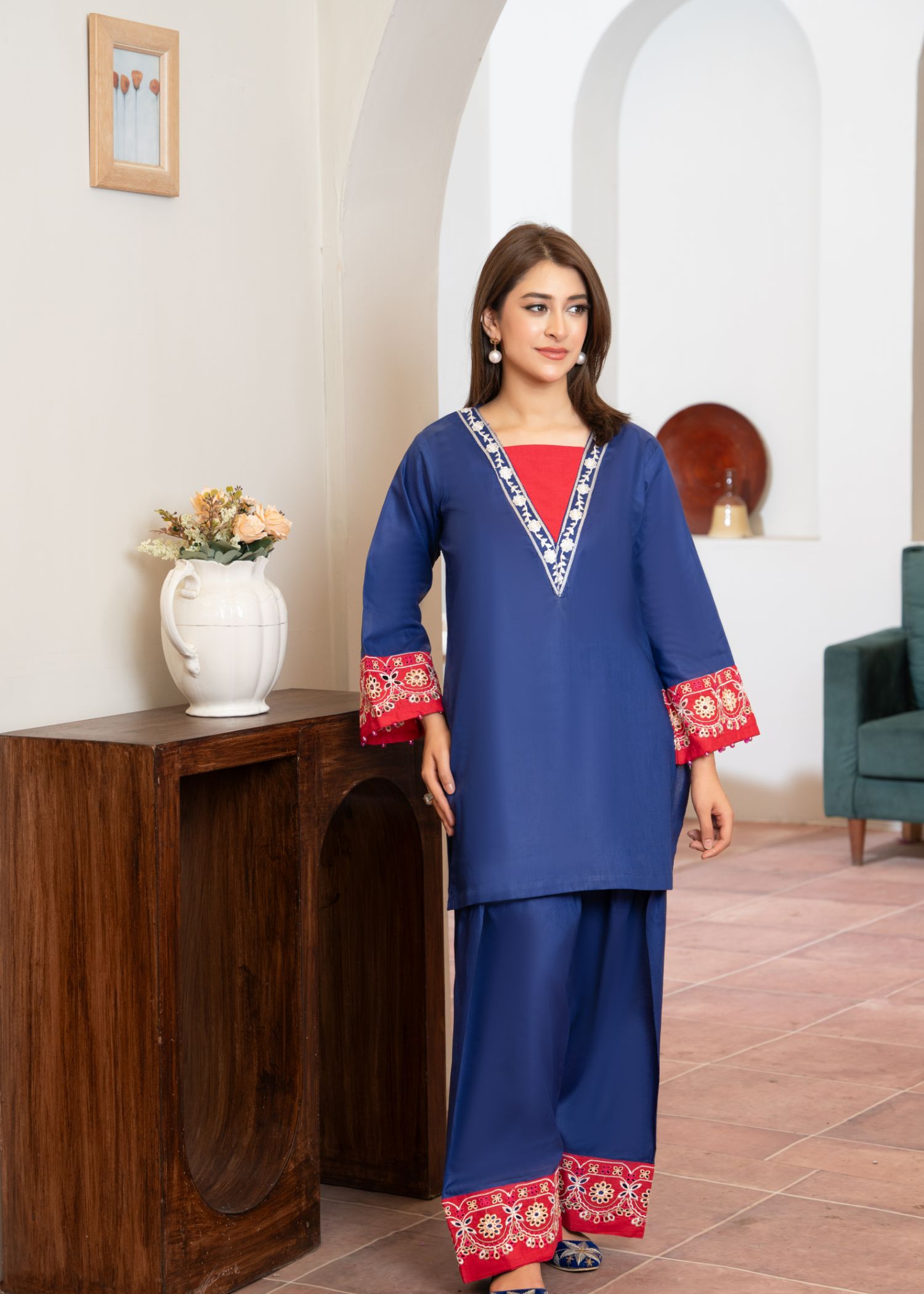 Momin Online Farshi shalwar 527 Women 2pcs