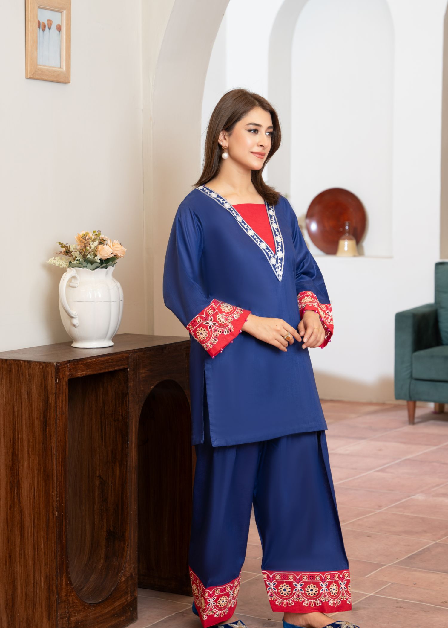 Momin Online Farshi shalwar 527 Women 2pcs