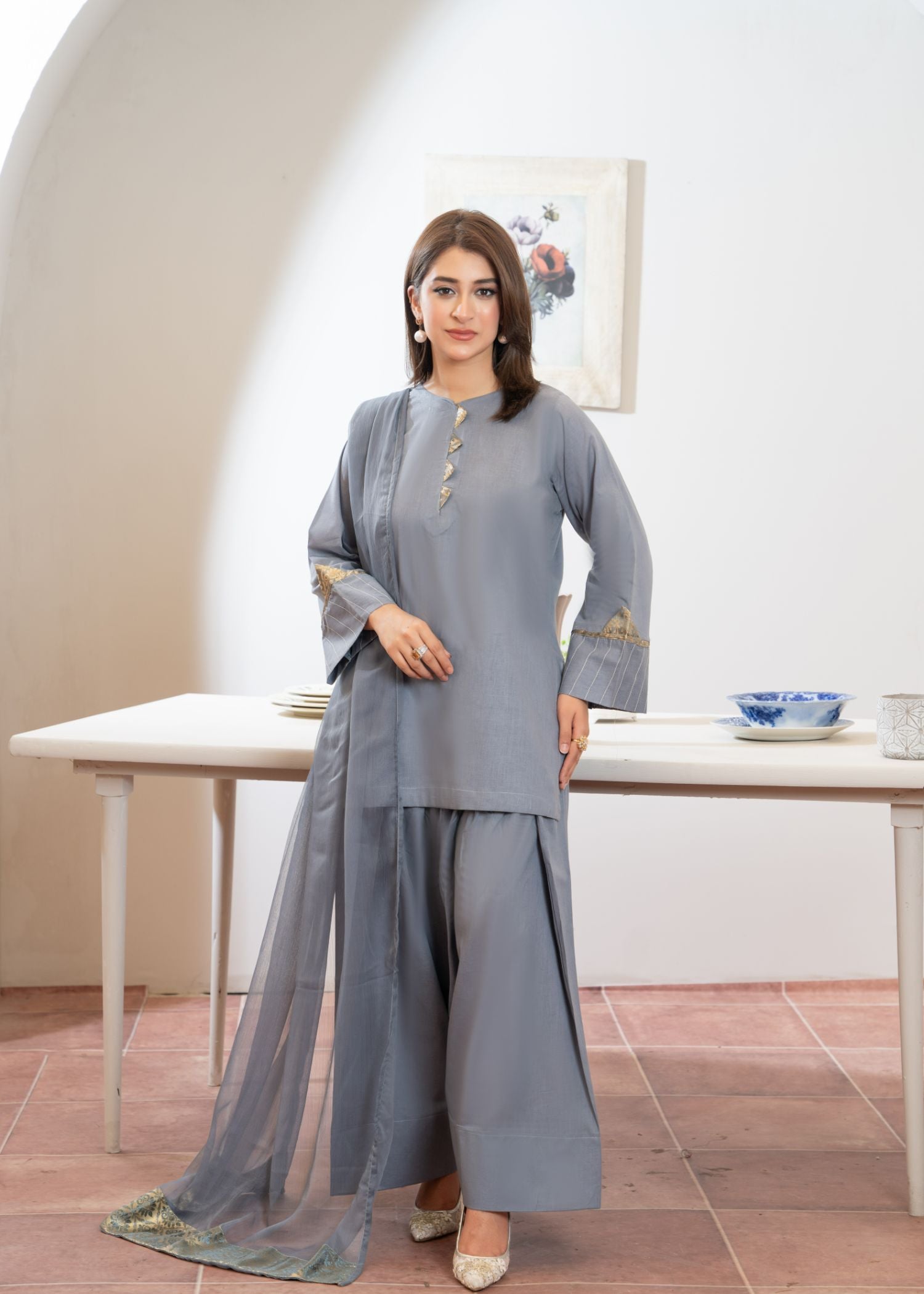 Momin Online Farshi shalwar 528 Women 3pcs