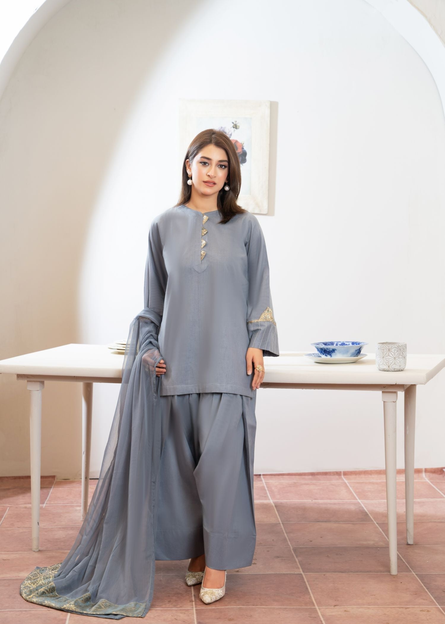 Momin Online Farshi shalwar 528 Women 3pcs