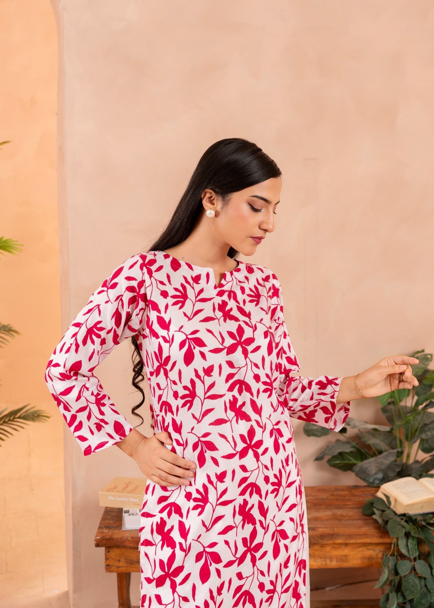 Zeekstore Printed Set D110 Women 2pcs