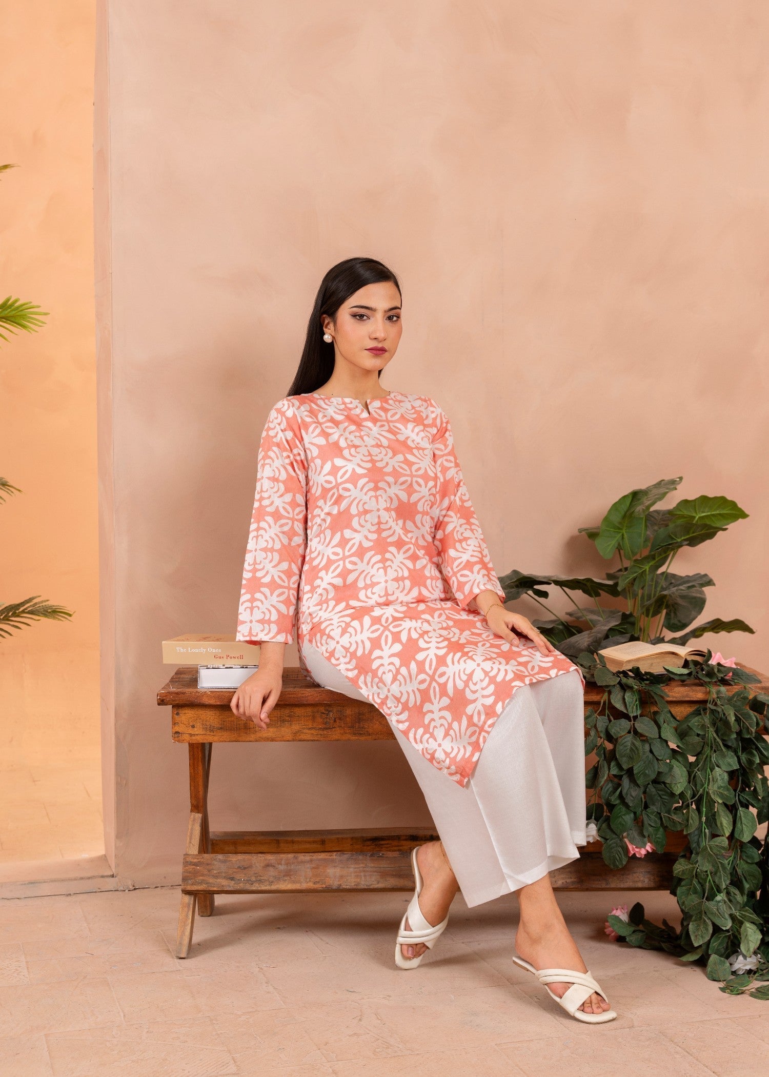 Zeekstore Printed Set D111 Women 2pcs