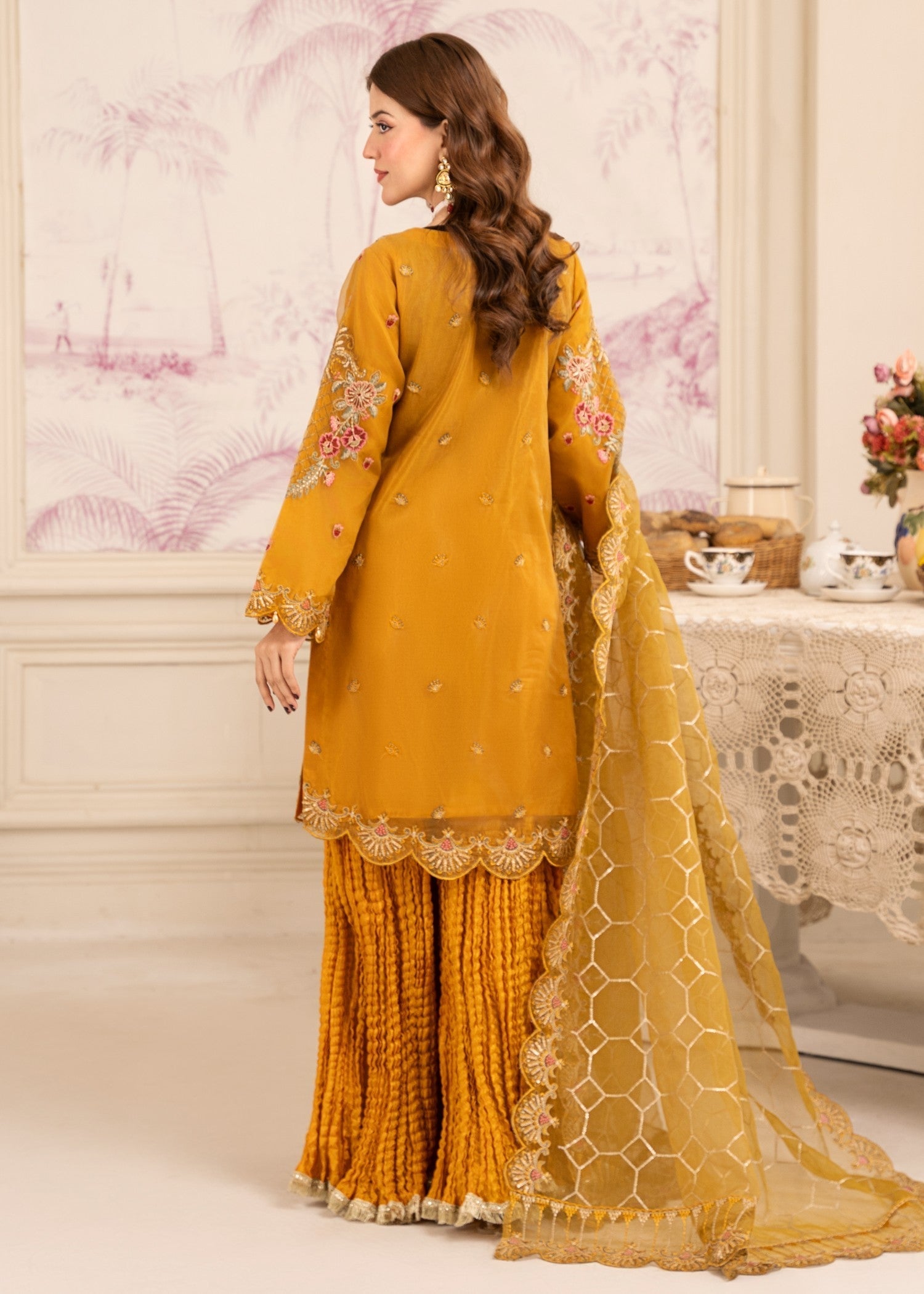 Zuri MISHAL US 419 MUSTARD Women 3pcs