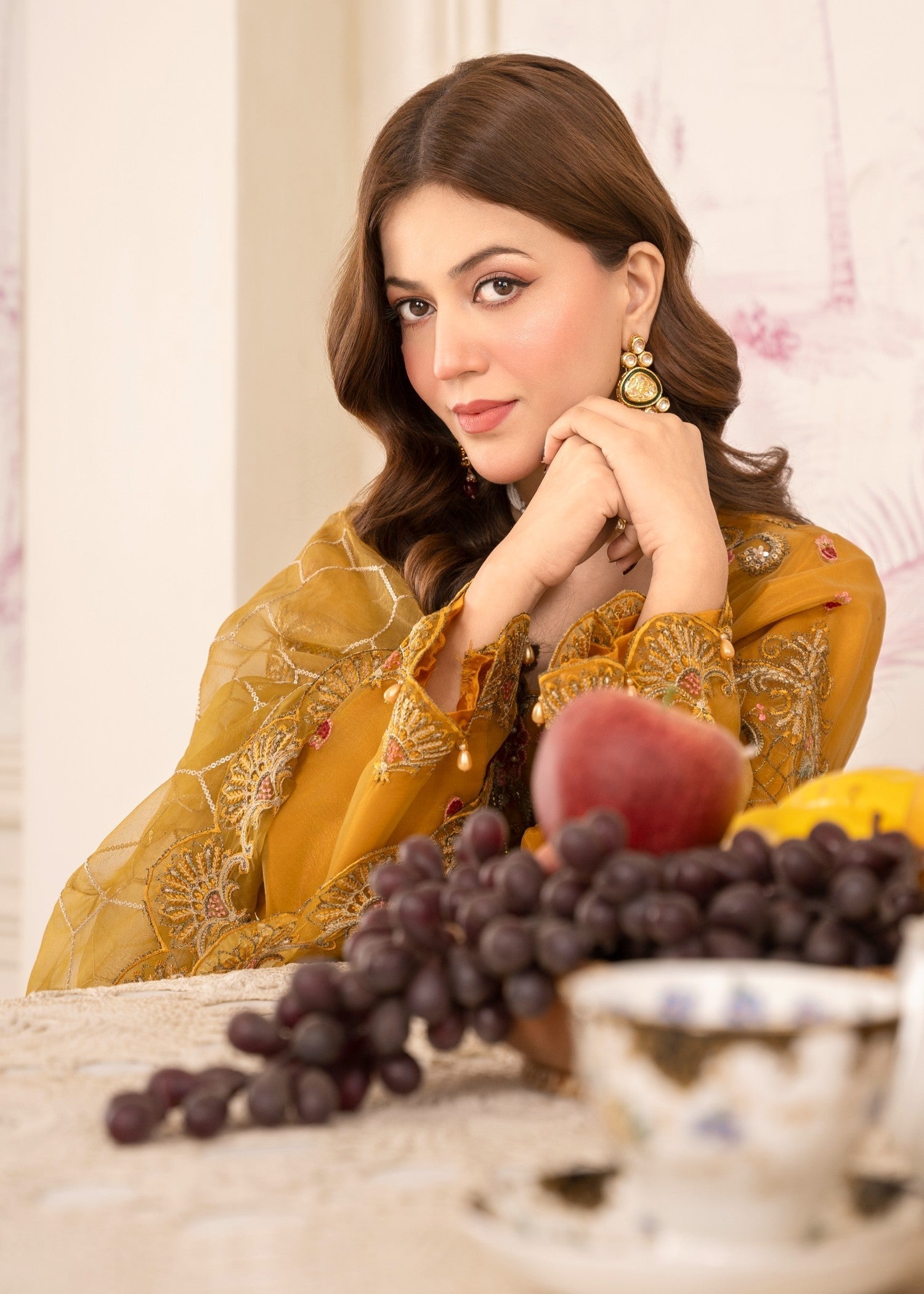 Zuri MISHAL US 419 MUSTARD Women 3pcs