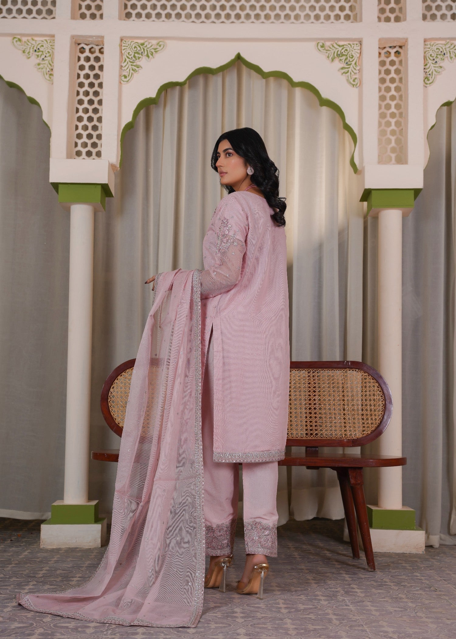 Zaren 4161 B.NT T.PNK Women 3pcs