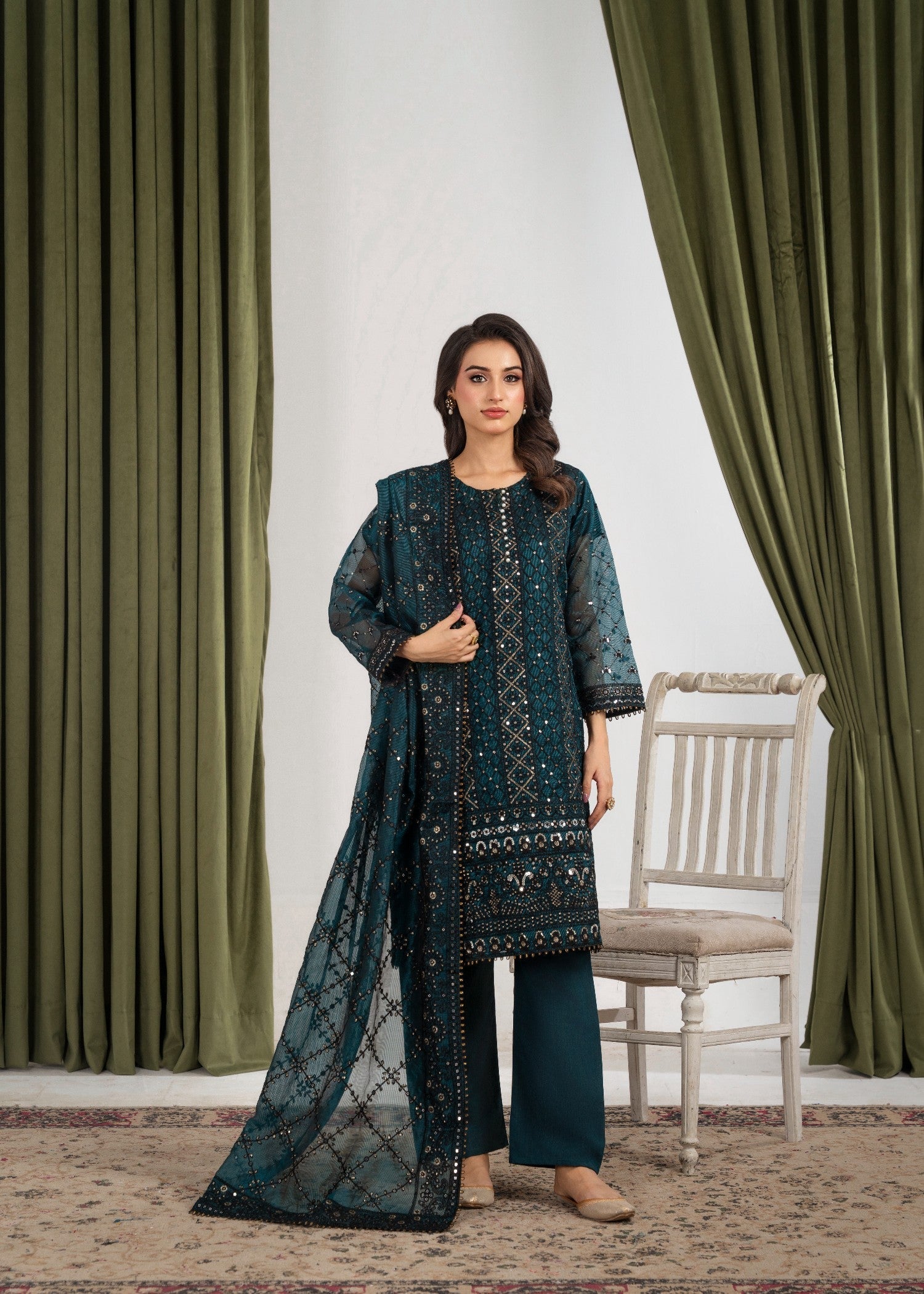 Hkb Officials Emre Black Green Women 3pcs