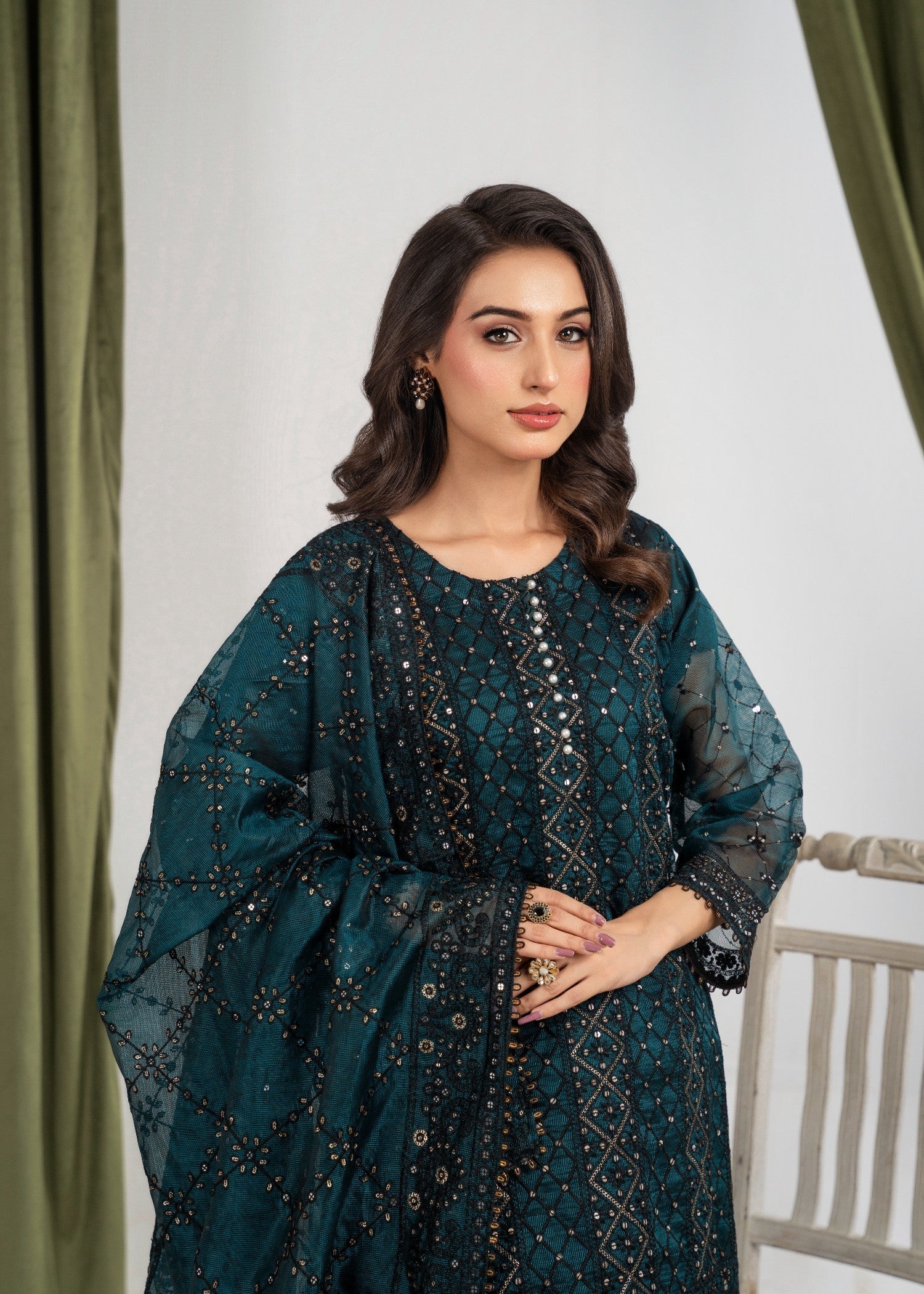 Hkb Officials Emre Black Green Women 3pcs