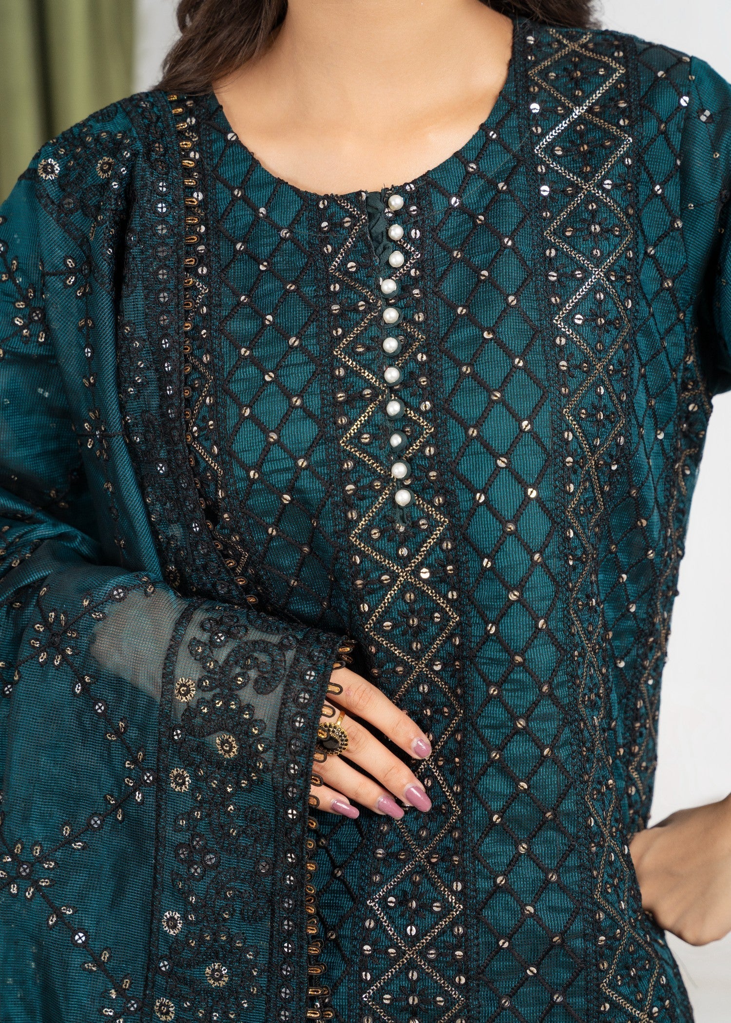 Hkb Officials Emre Black Green Women 3pcs