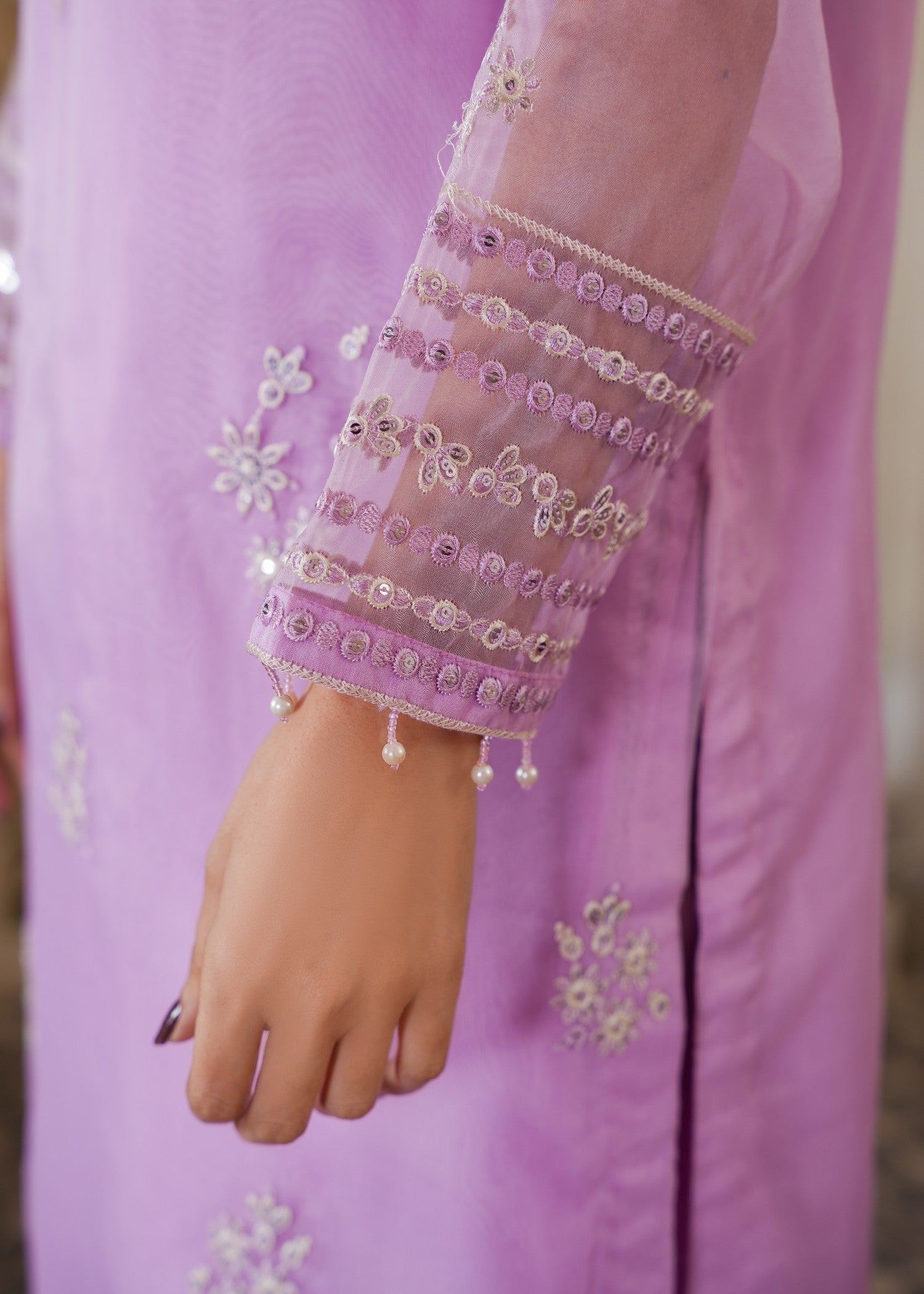 Zaren 4158 ORG PRP Women 3pcs