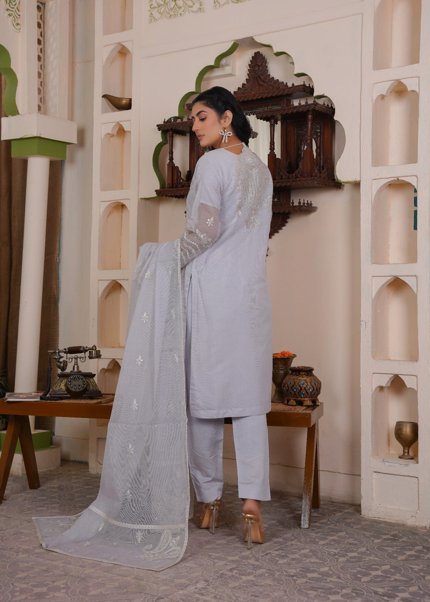 Zaren 4164 B.NT GRY Women 3pcs