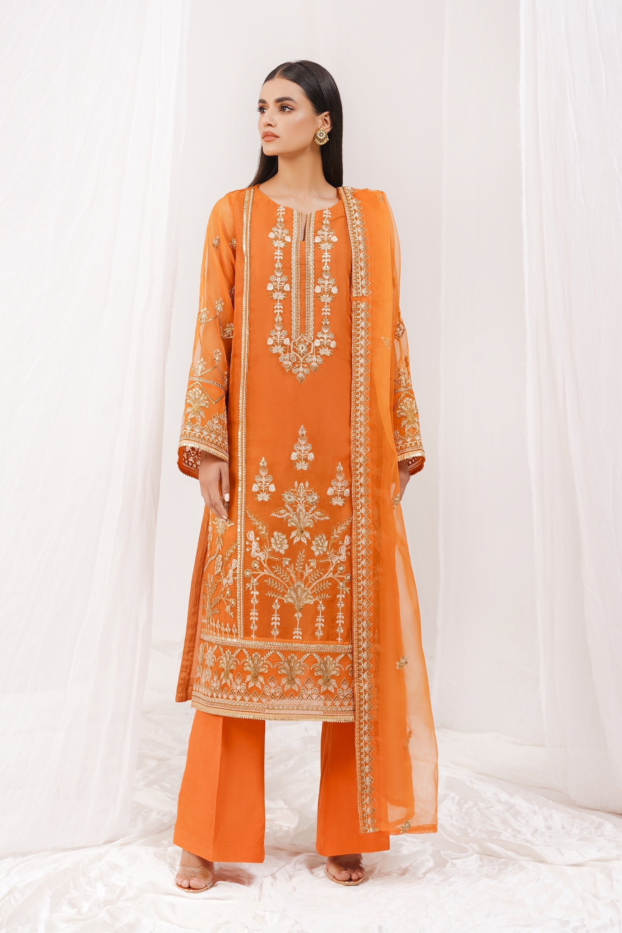 Esra Festive Organza ETO 08 () Women 2pcs