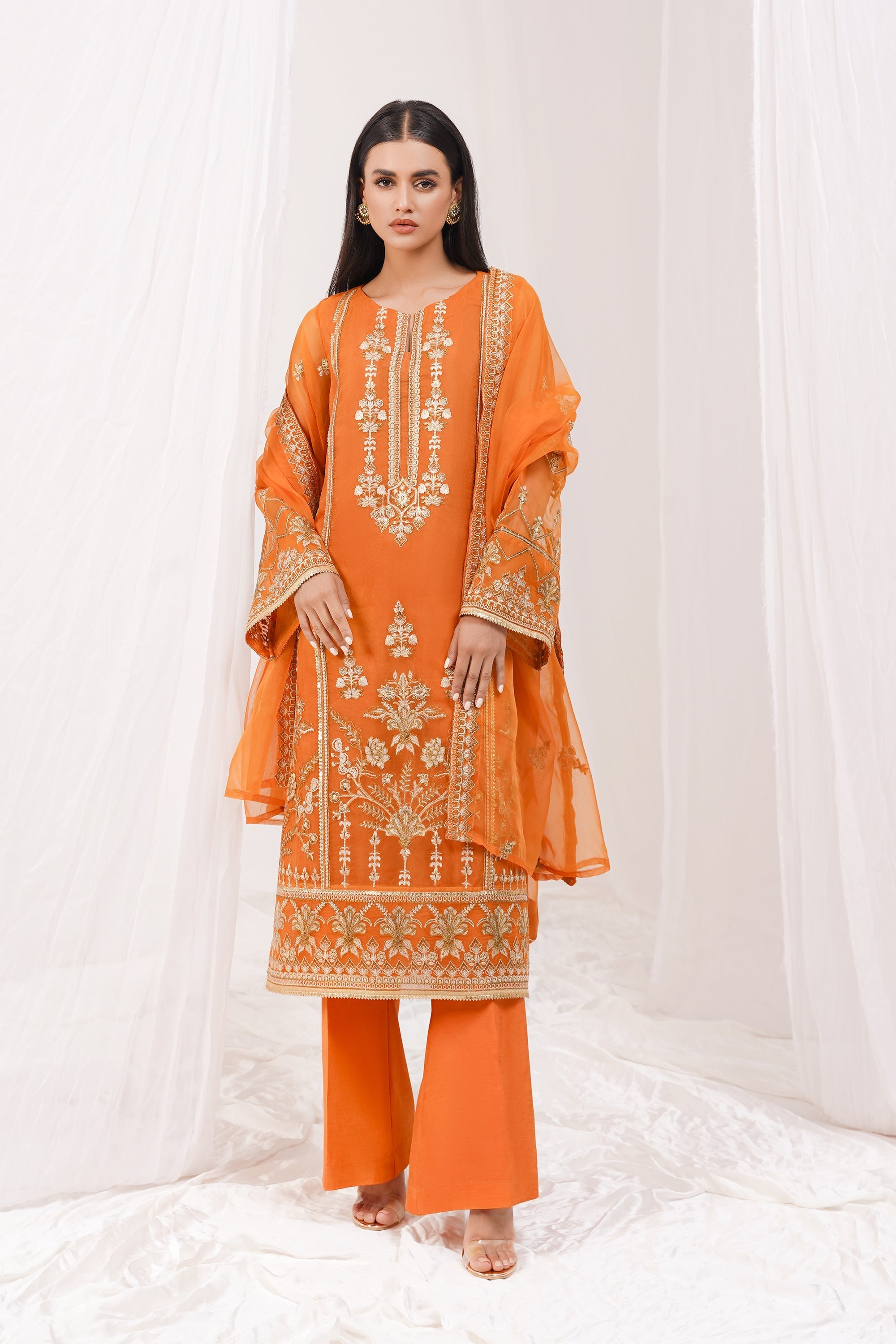 Esra Festive Organza ETO 08 () Women 2pcs