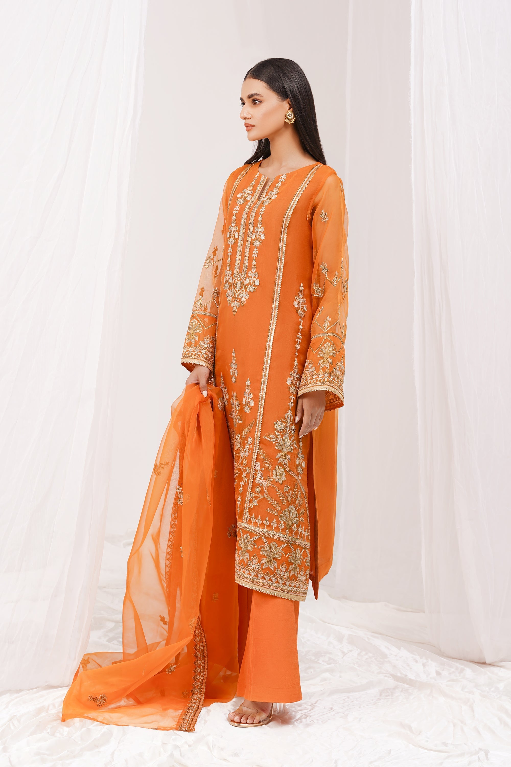 Esra Festive Organza ETO 08 () Women 2pcs