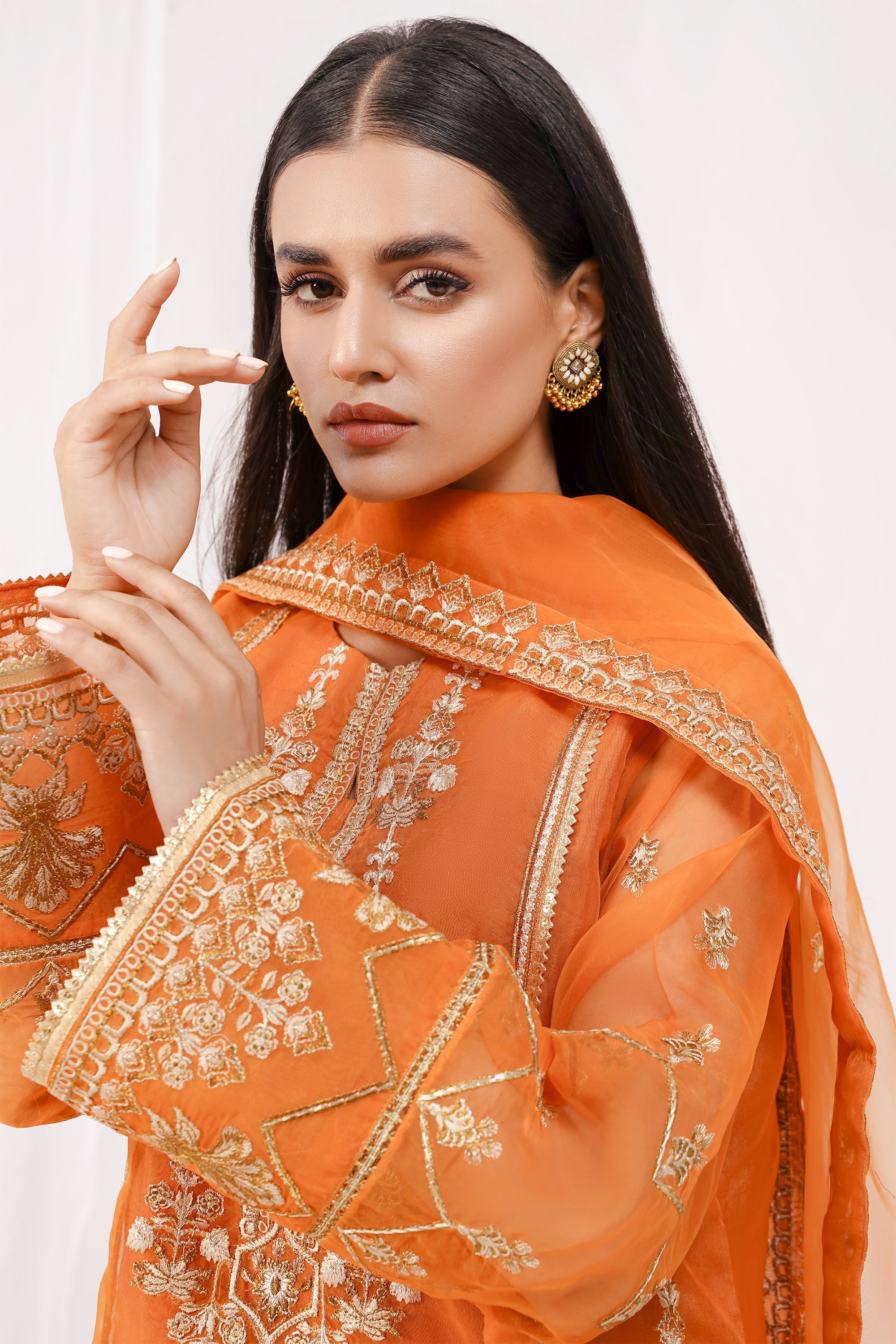 Esra Festive Organza ETO 08 () Women 2pcs