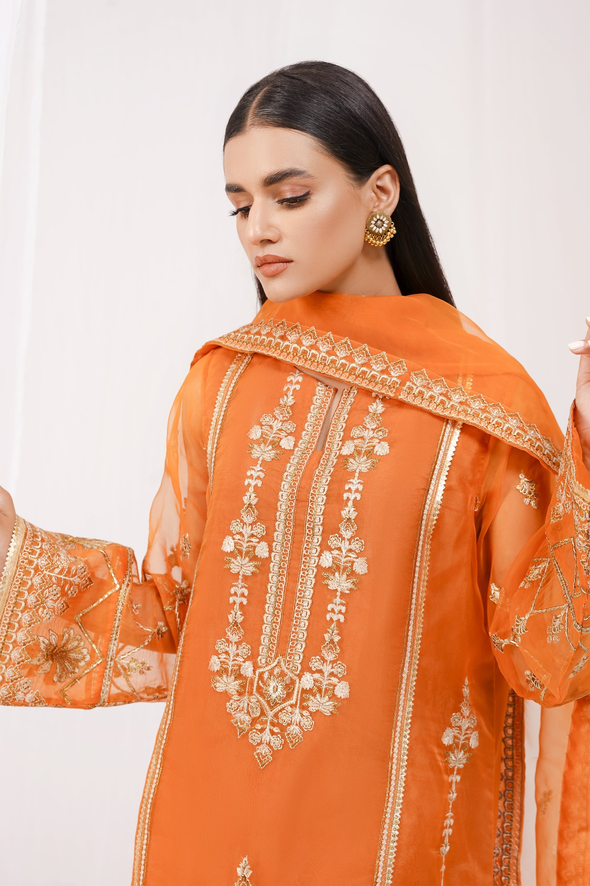 Esra Festive Organza ETO 08 () Women 2pcs