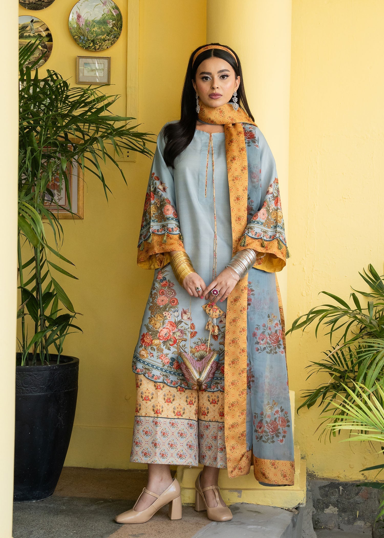 Maria Osama Sama Women 3pcs