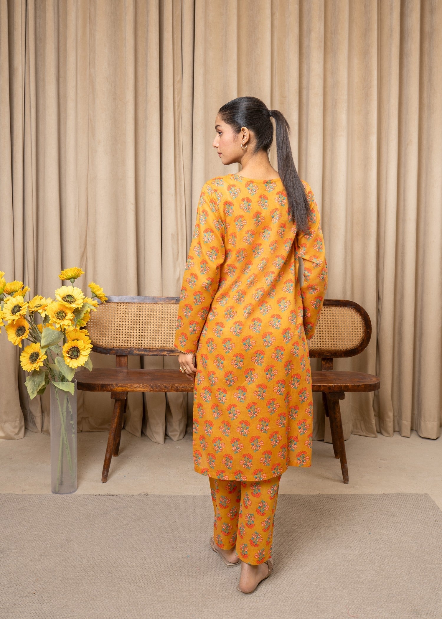 Ahlam By Safa Textile masakali Co Ord Set Women 2pcs