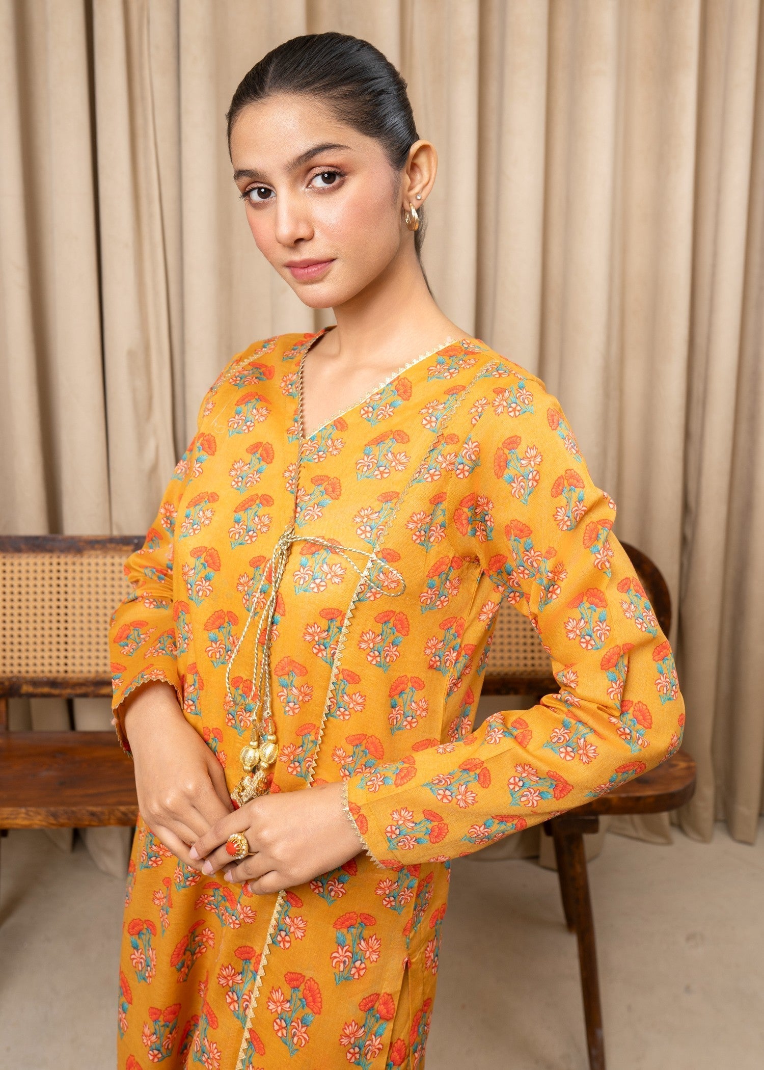 Ahlam By Safa Textile masakali Co Ord Set Women 2pcs