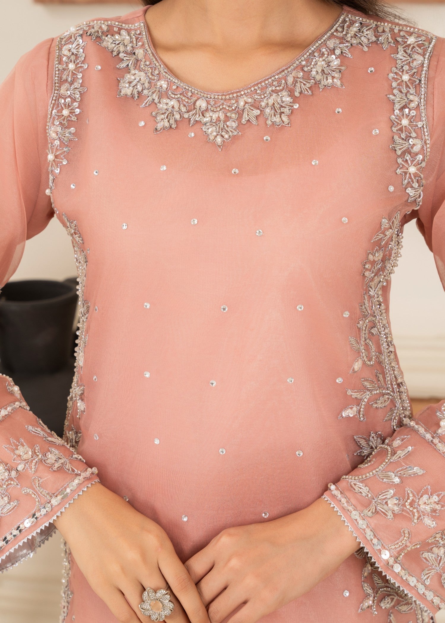 Mehroo Pink Blush Tulip Women 3pcs