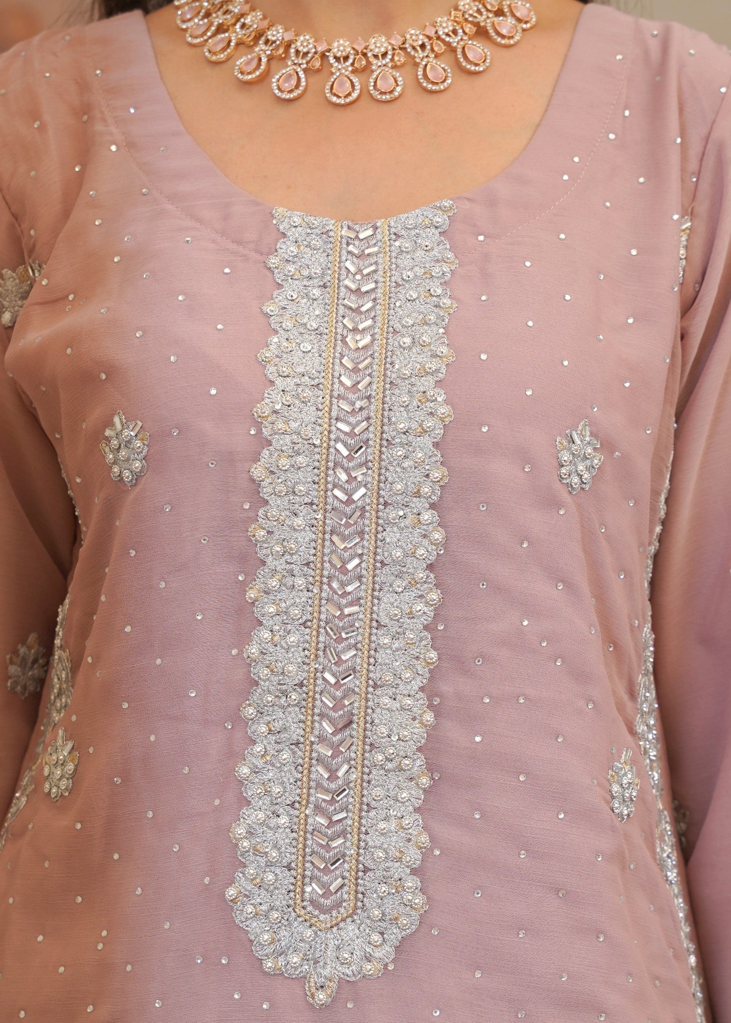 Rangoon Clothing Kainat Pastel Pink Women 3pcs