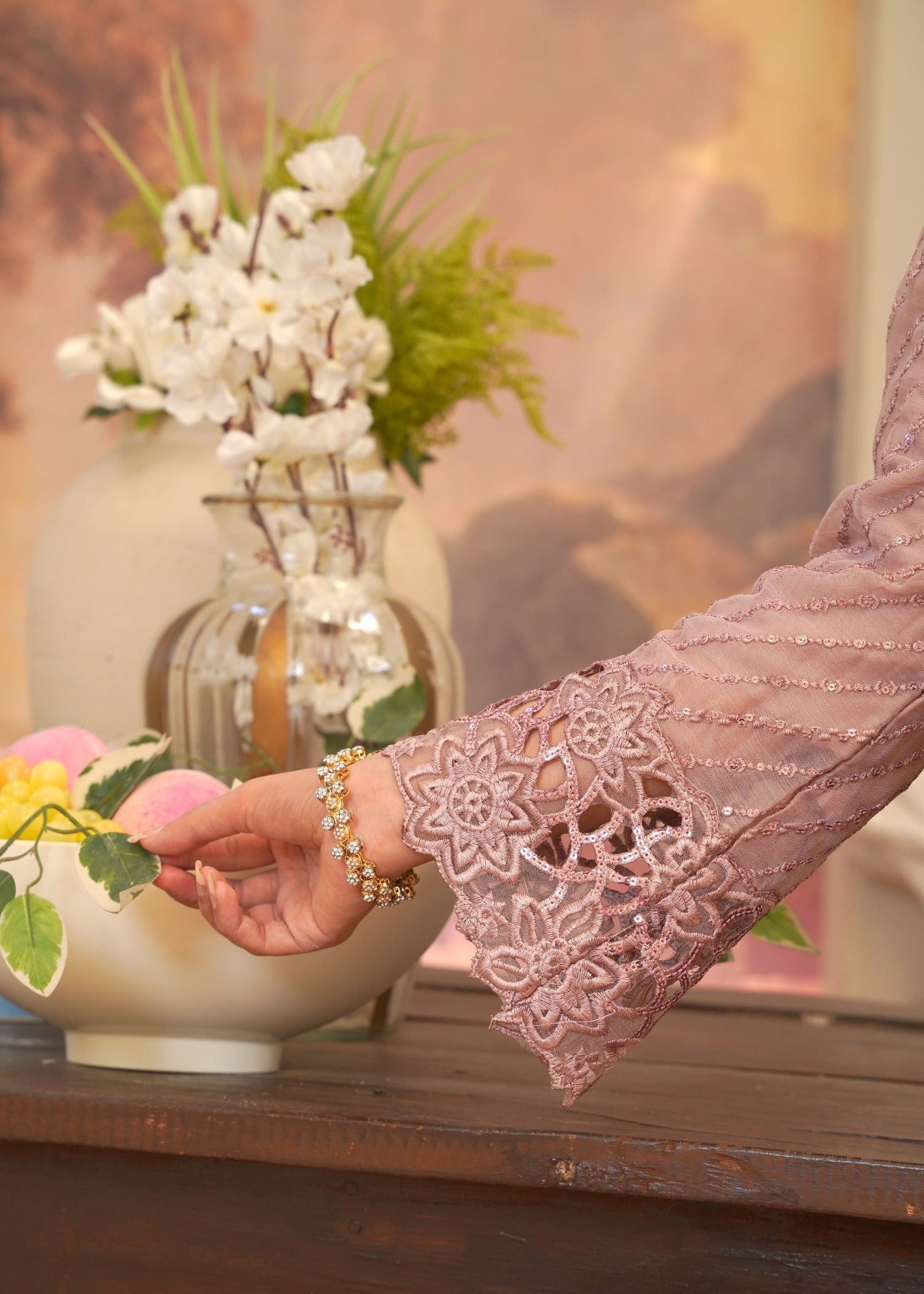 Rangoon Clothing Reshama Pastel Pink Women 3pcs