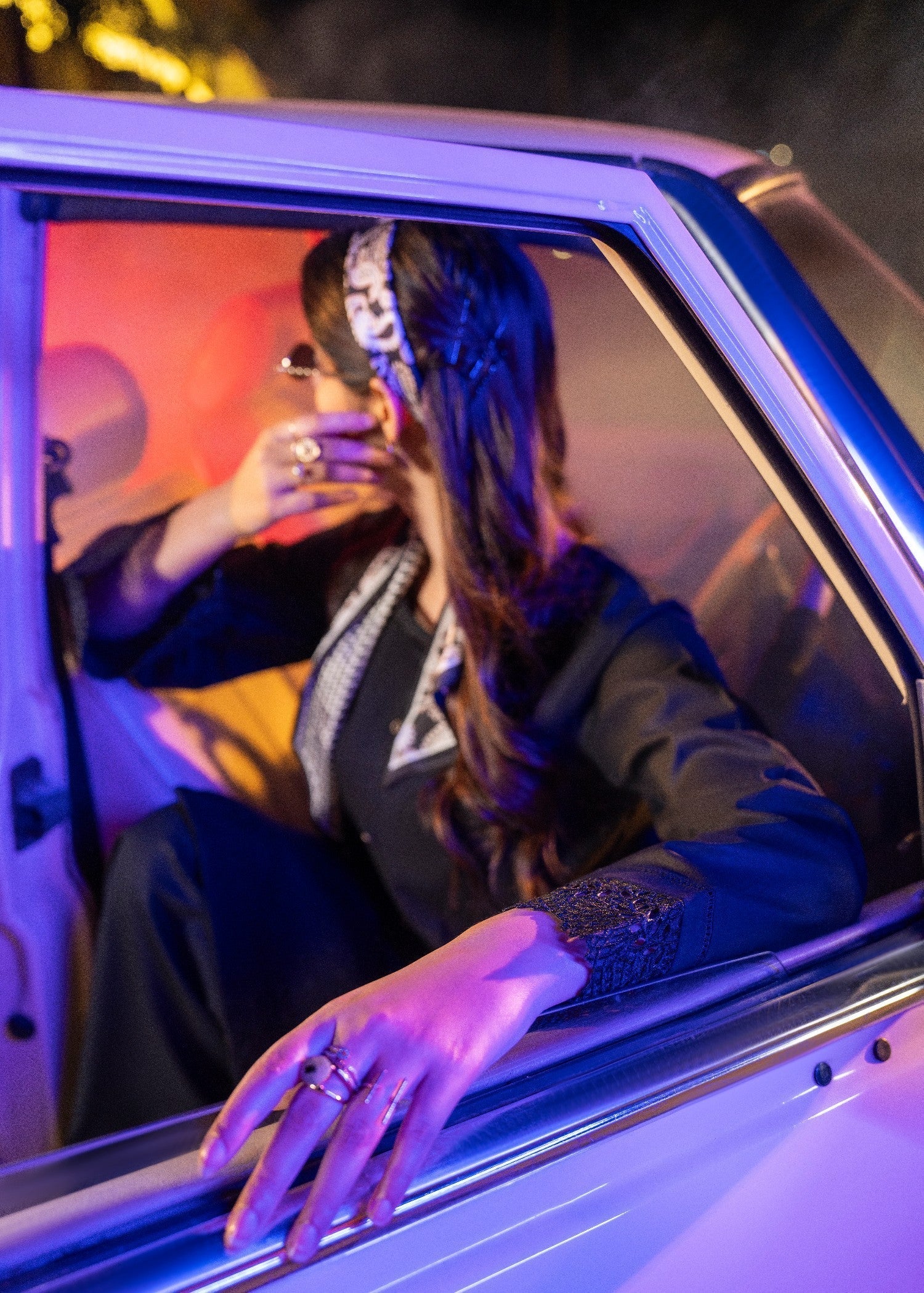 Casual Lite Farshi Shalwar | Black Women 2pcs