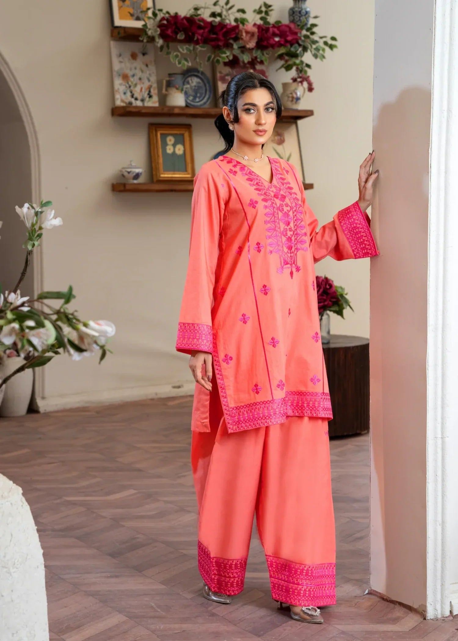 Akhrot Clothing PP FARSHI Women 2pcs