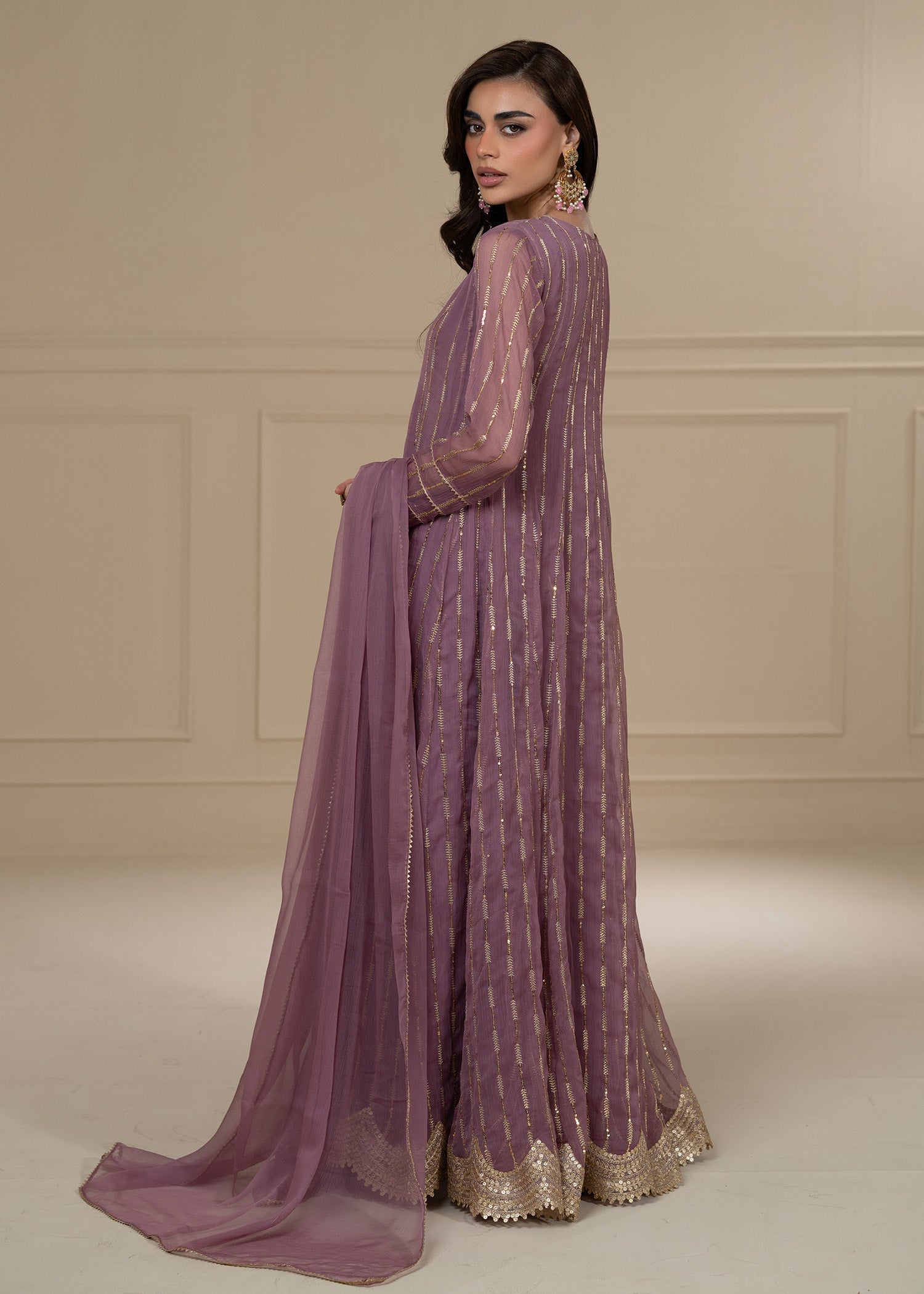 Ayesha Closet SADAF LAVENDER Women 3pcs