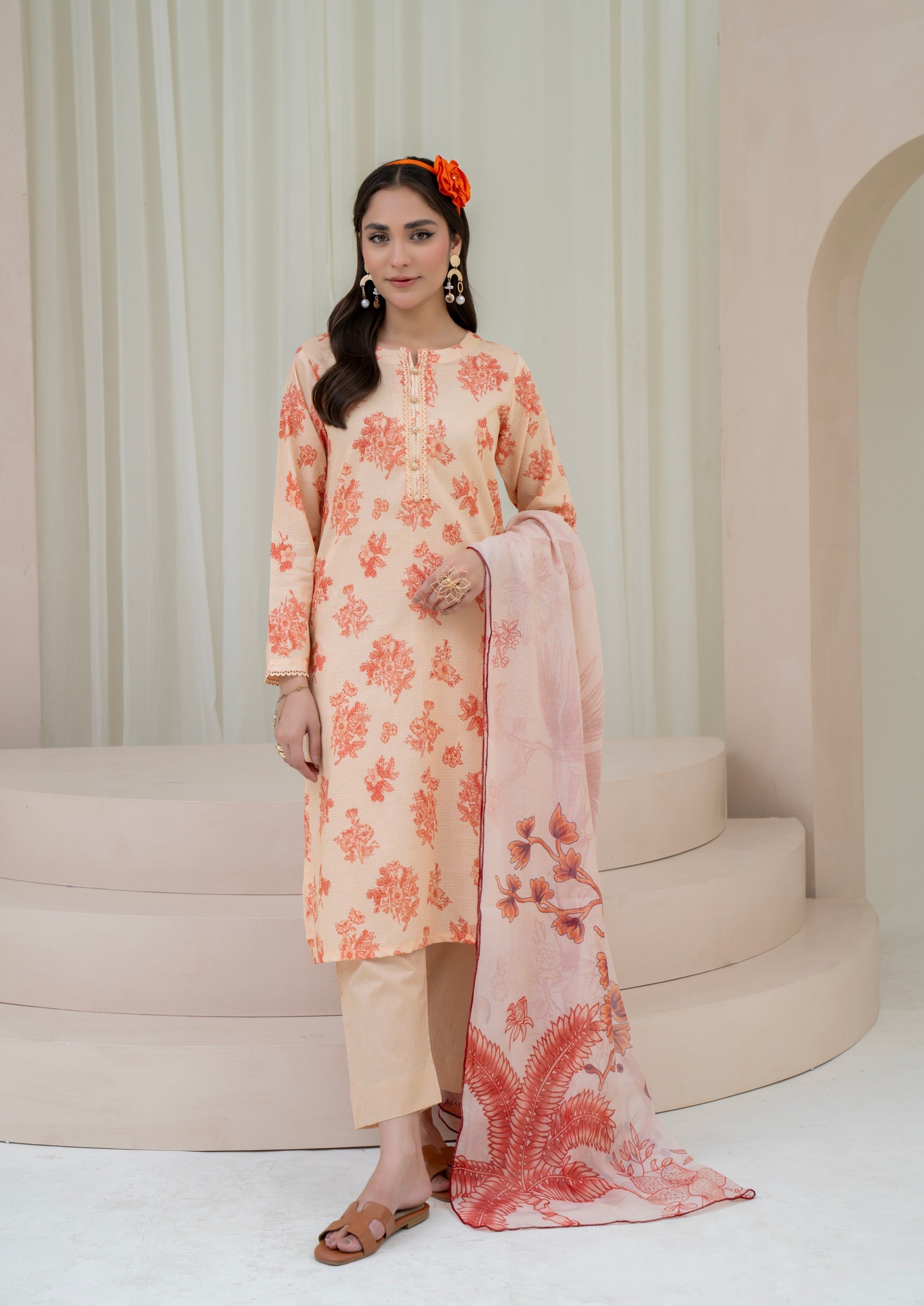 Shanaya Peach Women 3pcs