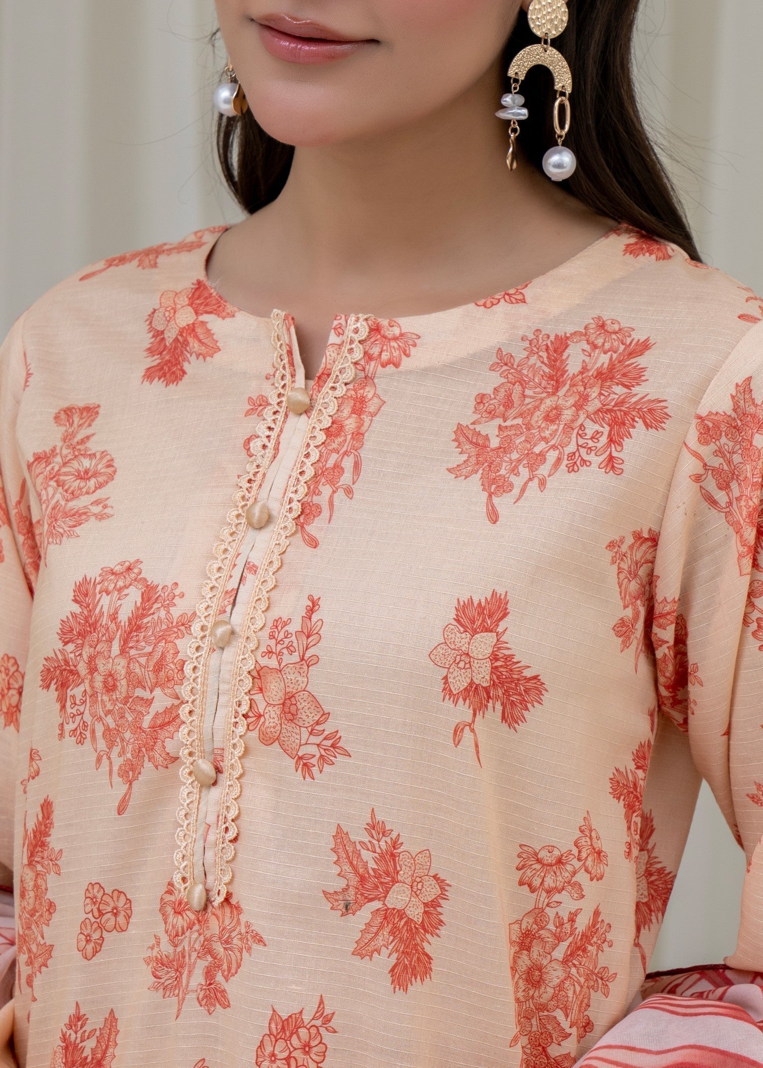 Shanaya Peach Women 3pcs