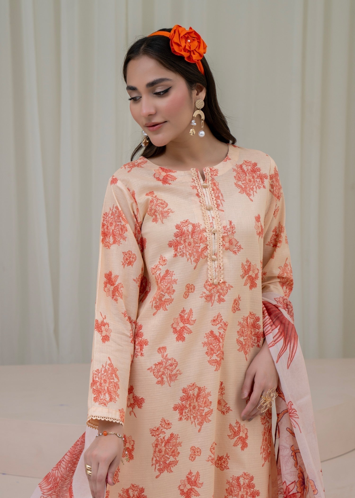 Shanaya Peach Women 3pcs