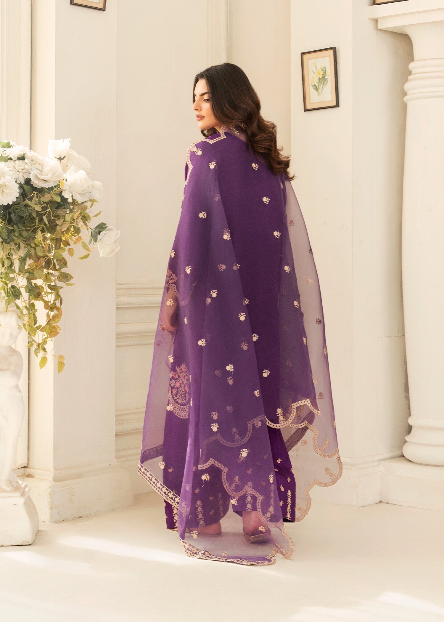 Zoya&Zafar Farshi Shalwar 01 Women 3pcs