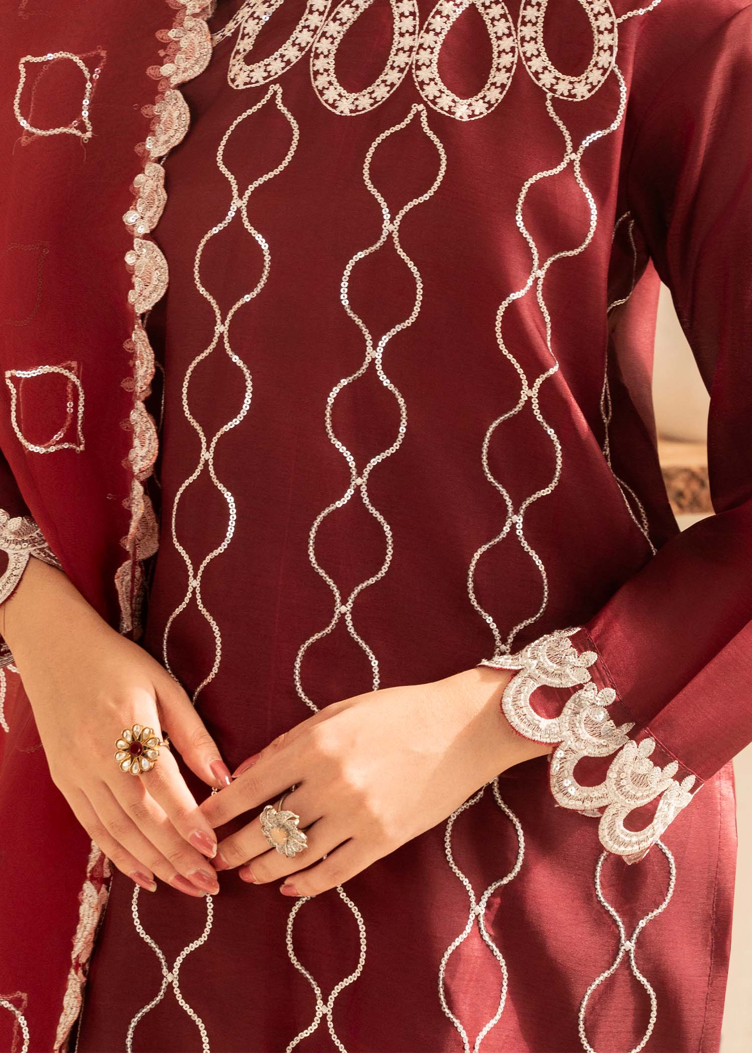 Zoya&Zafar Farshi Shalwar 04 Women 3pcs