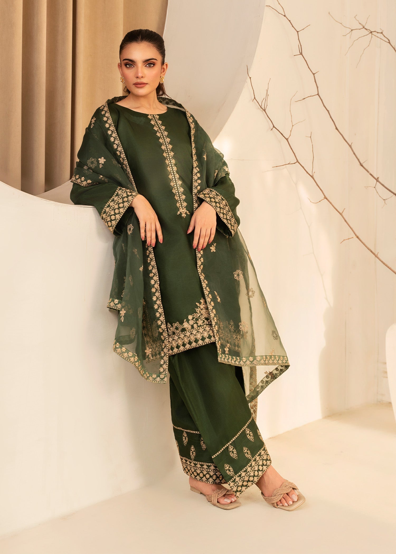 Zoya&Zafar Farshi Shalwar 09 Women 3pcs