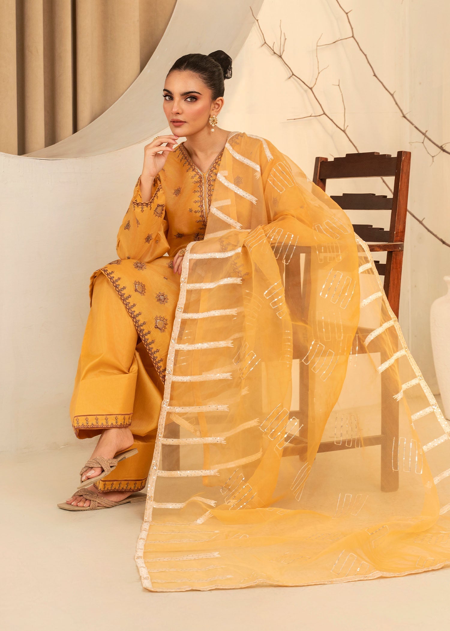 Zoya&Zafar Farshi Shalwar 02 Women 3pcs