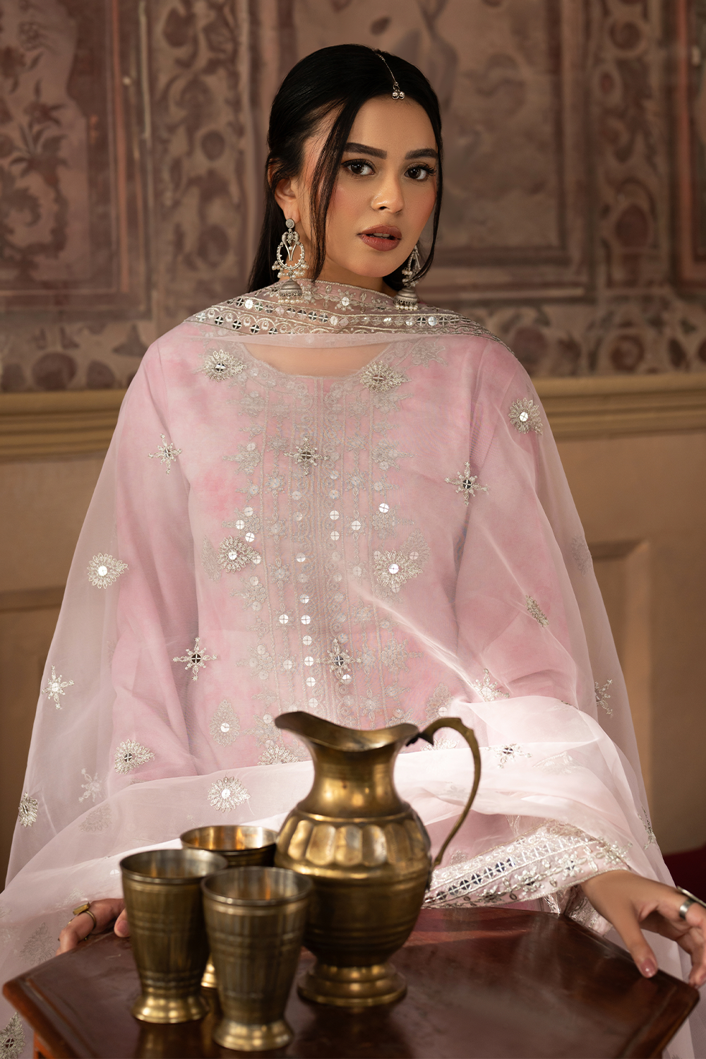 Esra Embroidered Silk Lawn SL 25 02 Women 3pcs