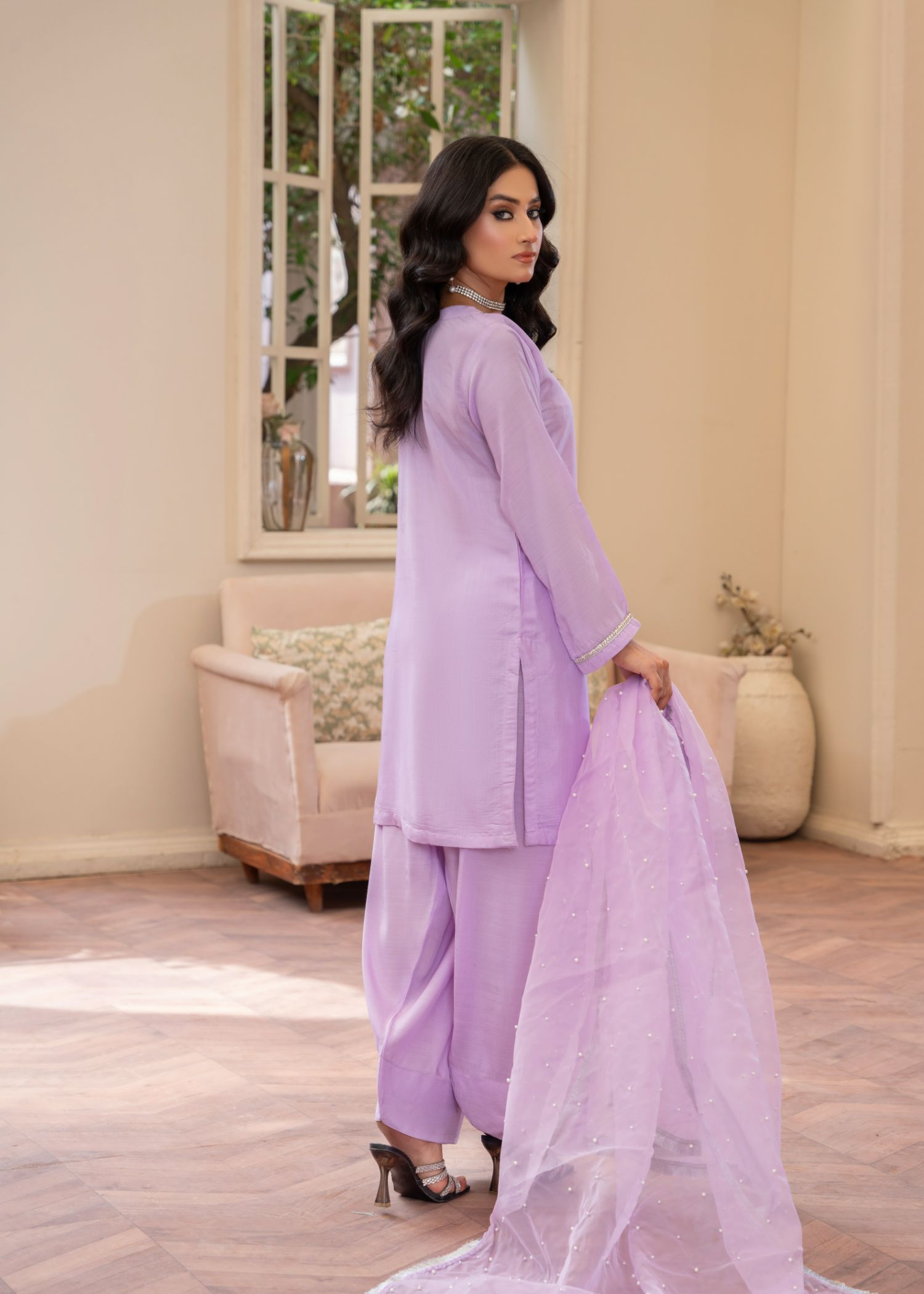 Momin Online Farshi Shalwar S004 Women 3pcs