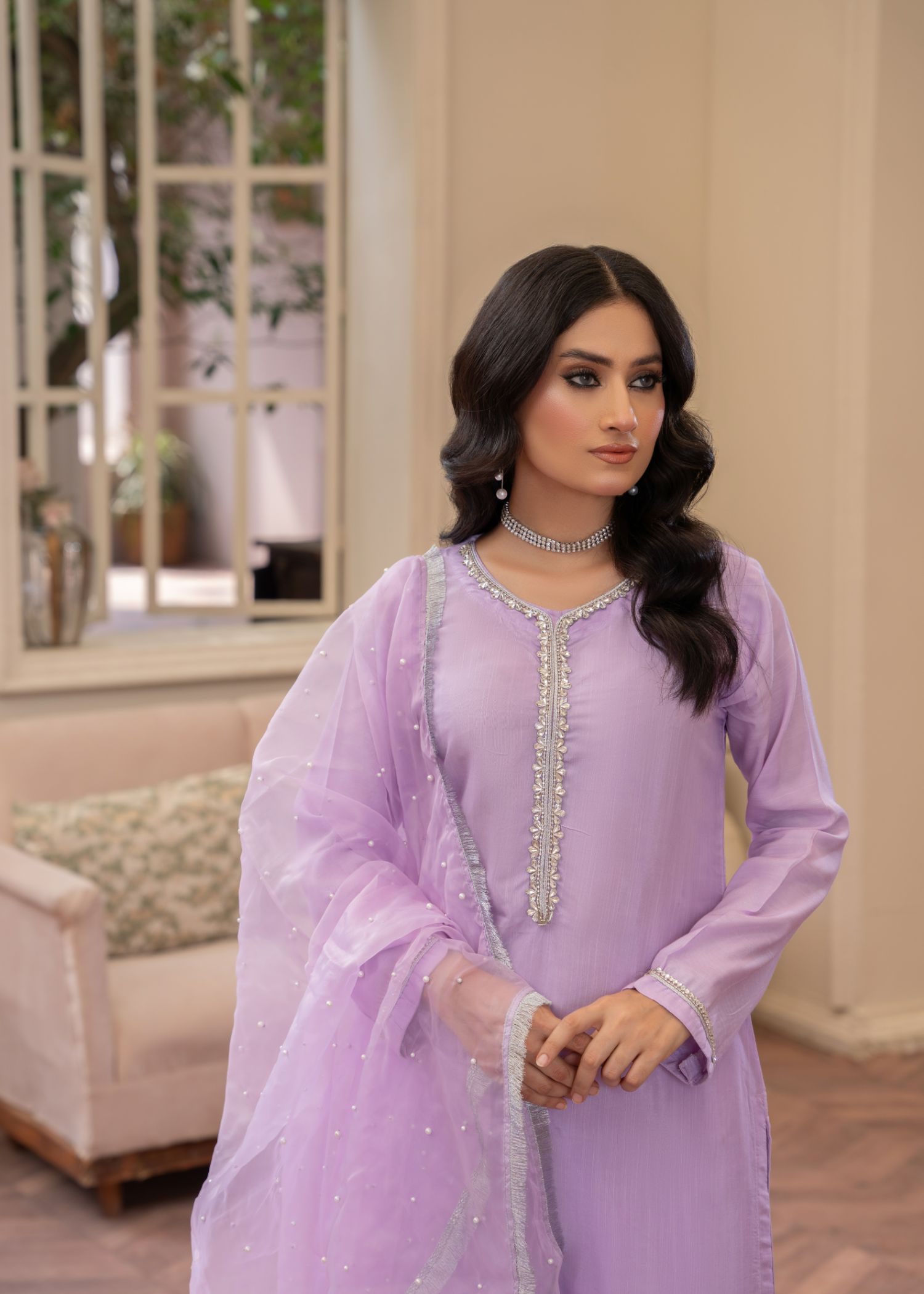 Momin Online Farshi Shalwar S004 Women 3pcs