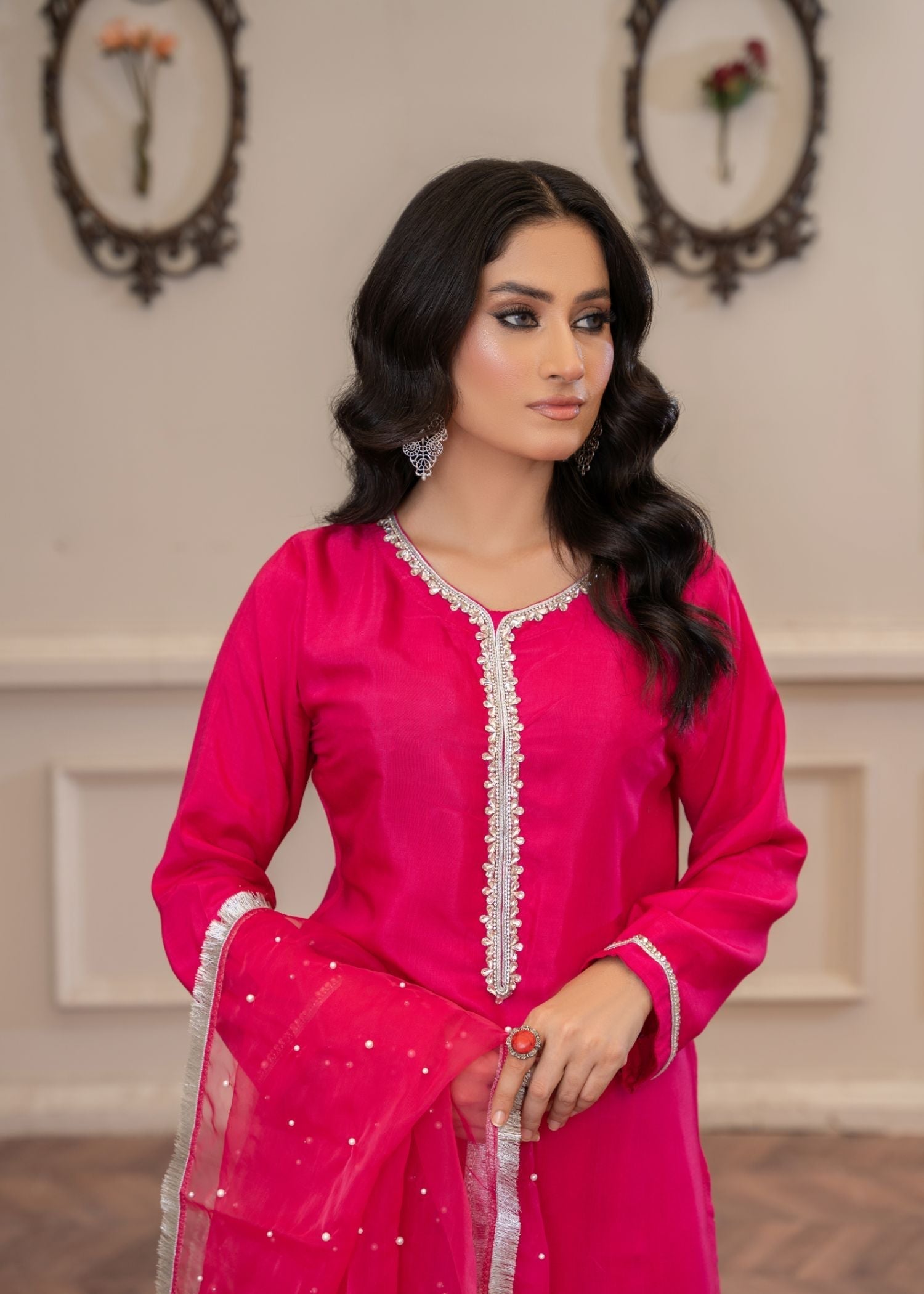 Momin Online Farshi shalwar S002 Women 3pcs