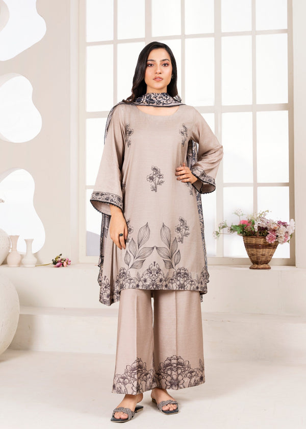 Noah Officials Printed Karandi Silk Suit Women 3pcs