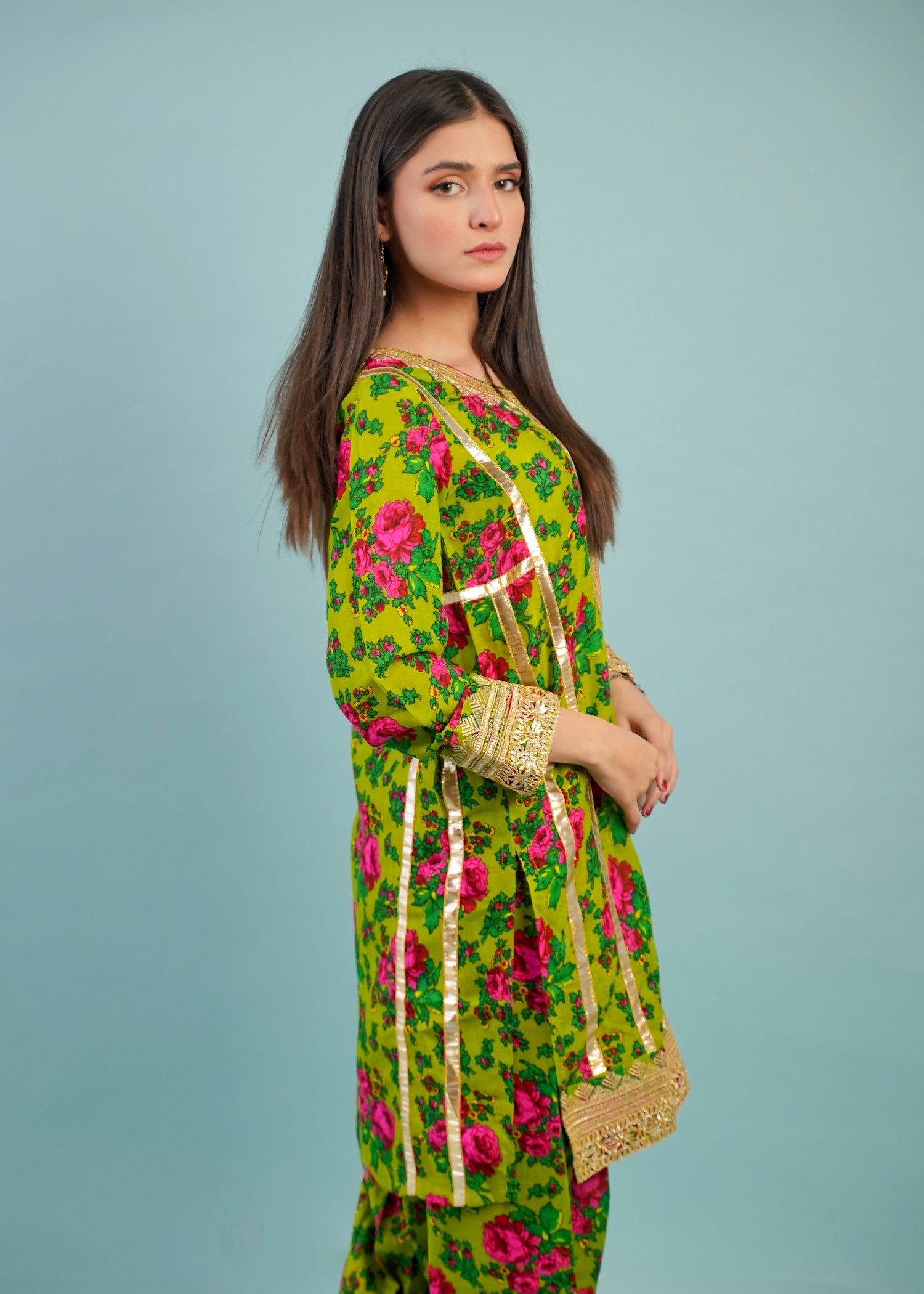 Gulenoor Blouche Vol 1 Green Women 2pcs