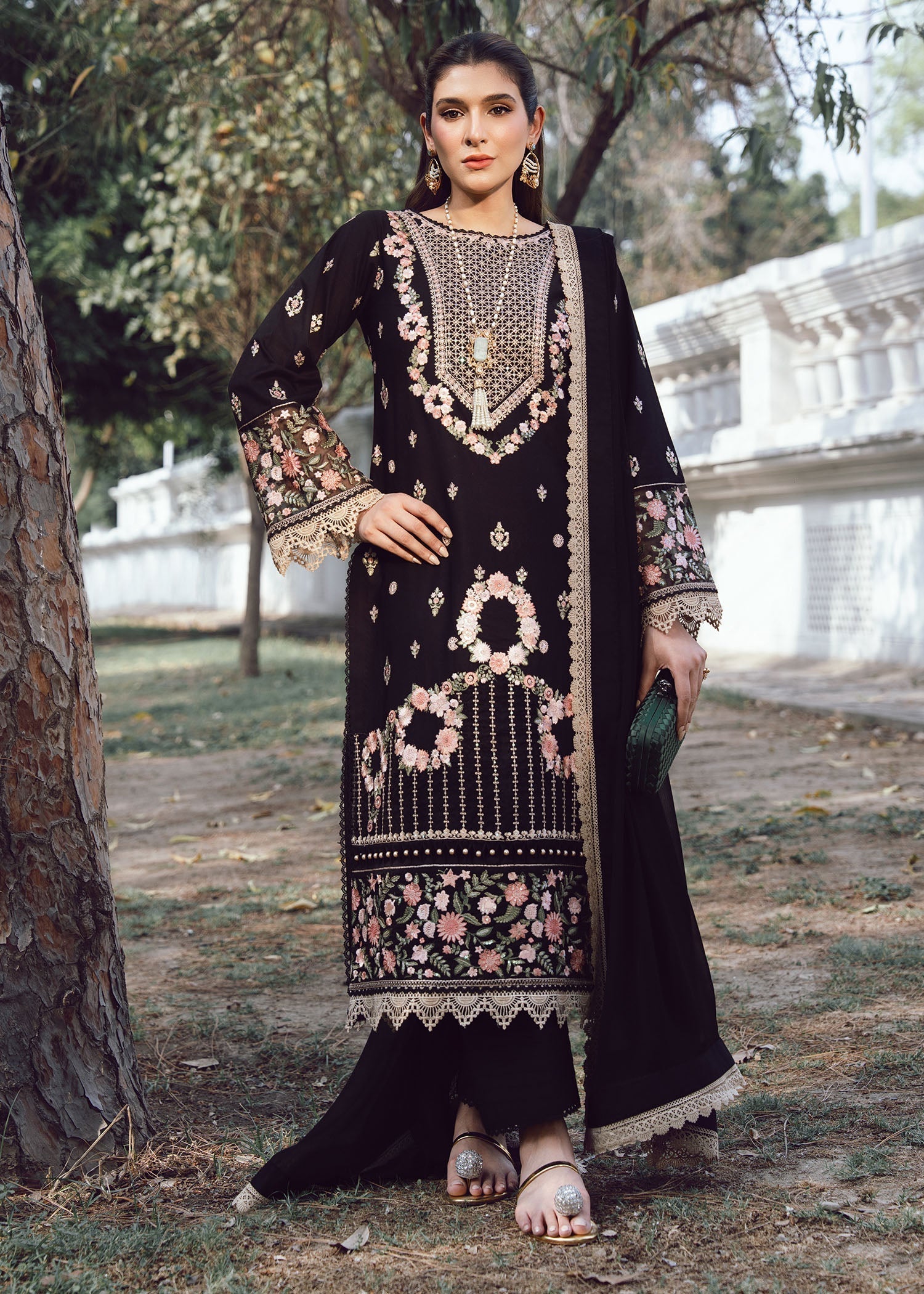 Rang-e-Haya Vivara (Black) Women 3pcs